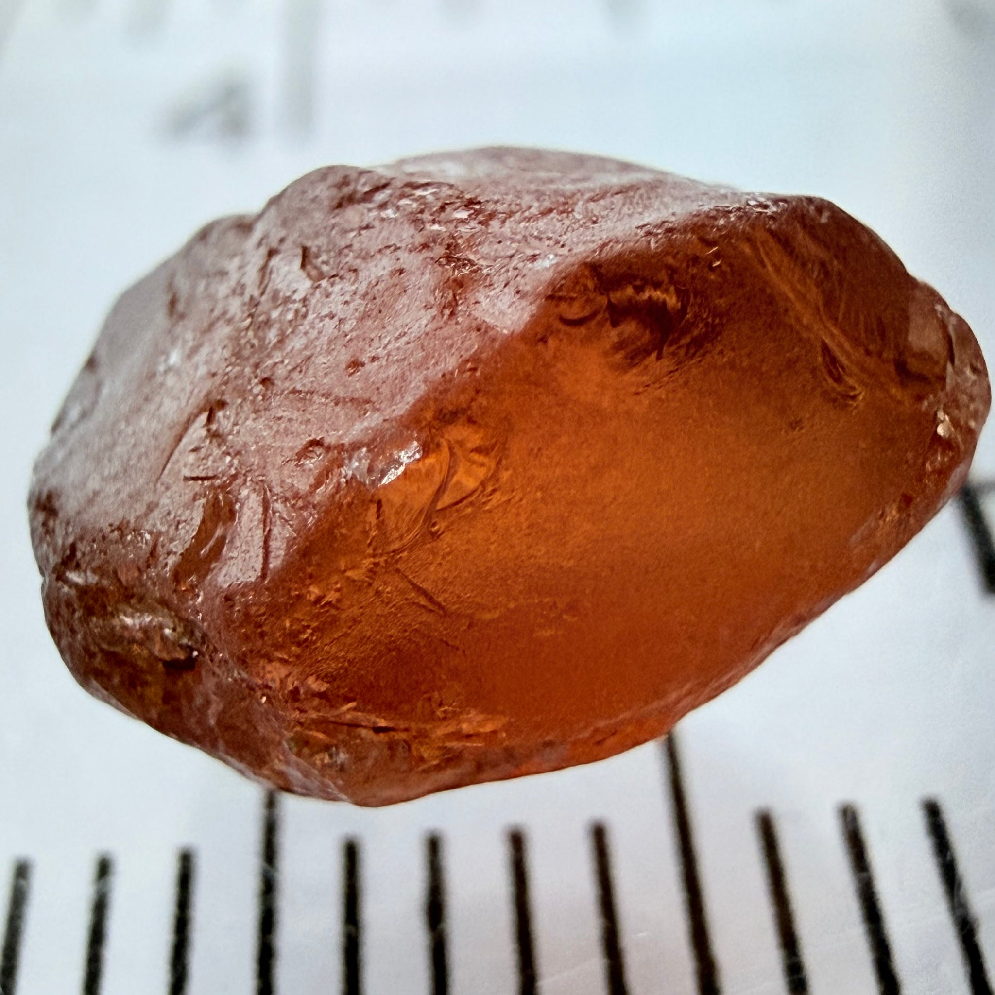 Malaya Garnet, 5.73ct, Tanzania, Untreated Unheated, vvs