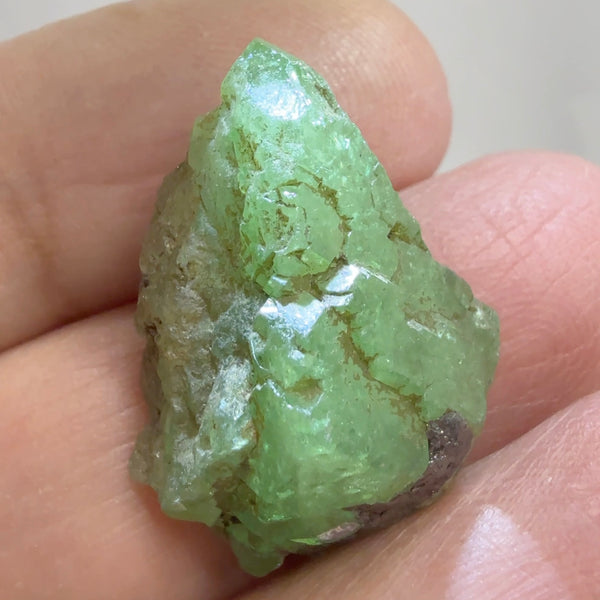 Tsavorite Crystal, 30.00ct, Merelani. Tanzania