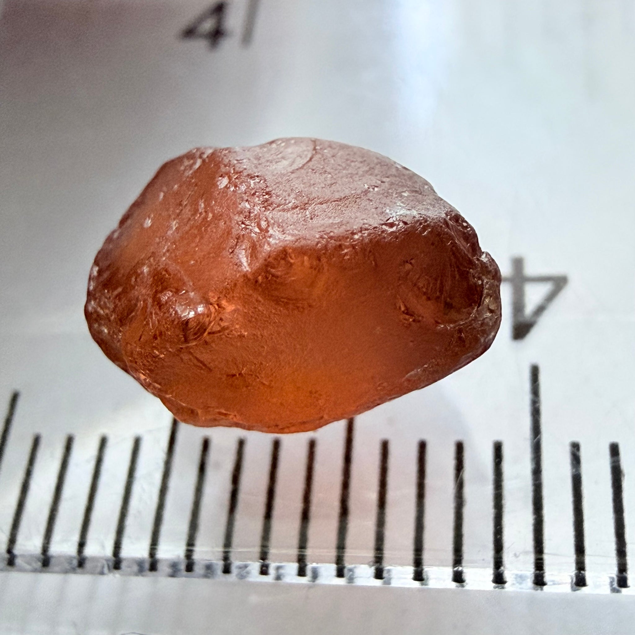 Malaya Garnet, 5.73ct, Tanzania, Untreated Unheated, vvs