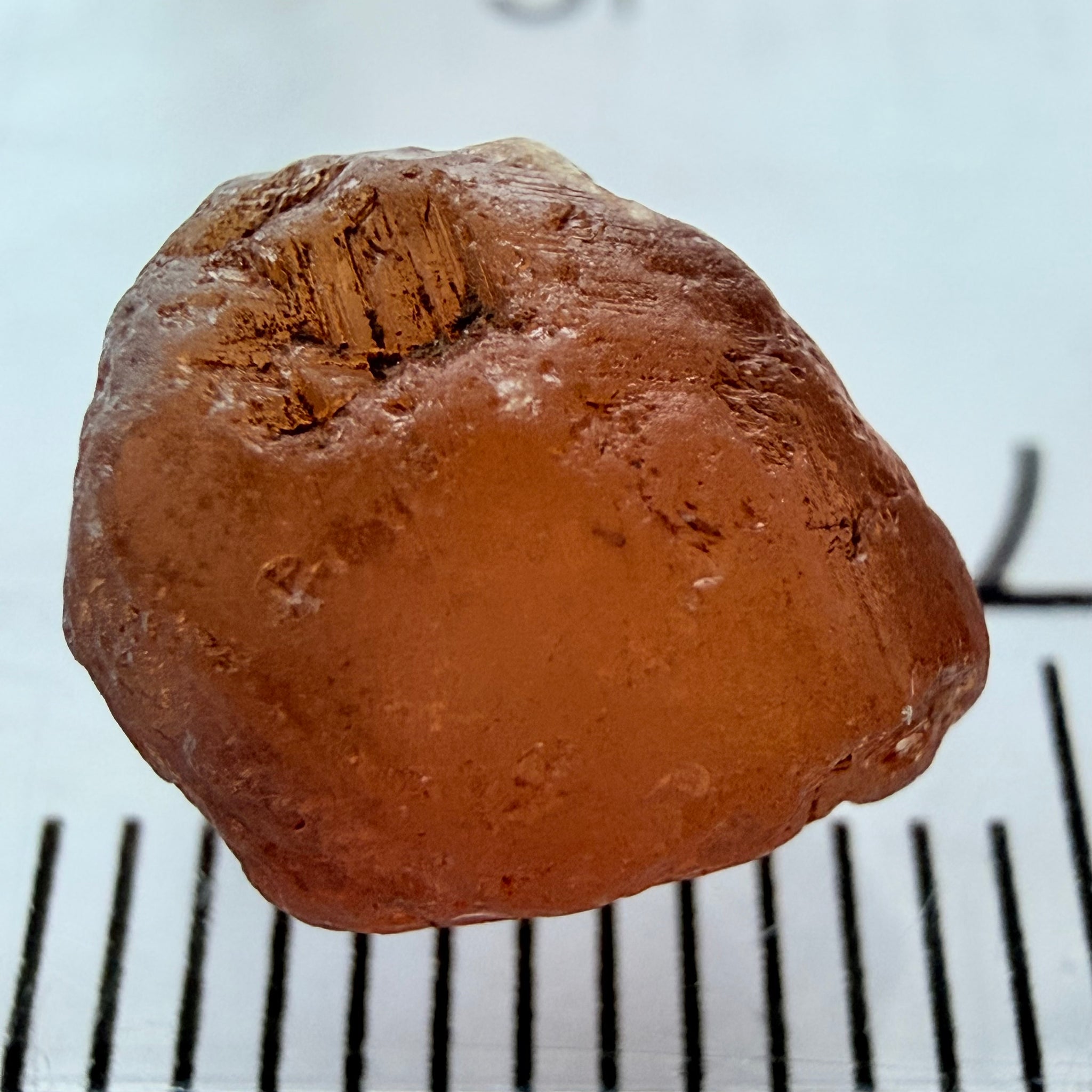 Malaya Garnet, 5.73ct, Tanzania, Untreated Unheated, vvs