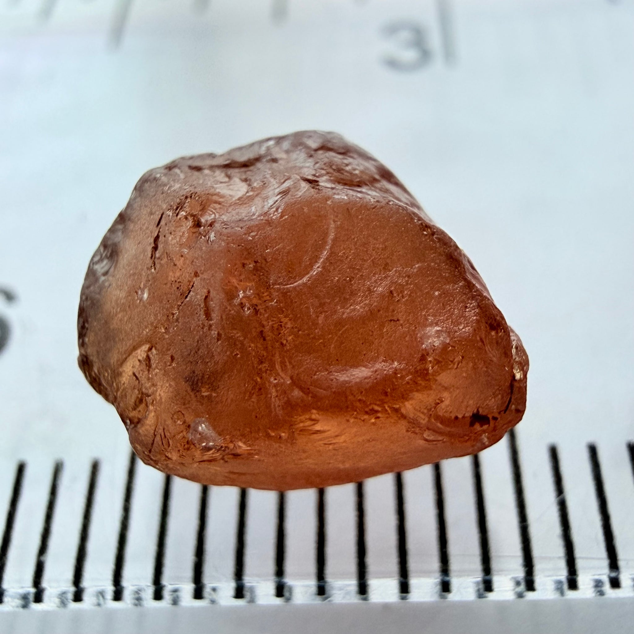 Malaya Garnet, 5.73ct, Tanzania, Untreated Unheated, vvs