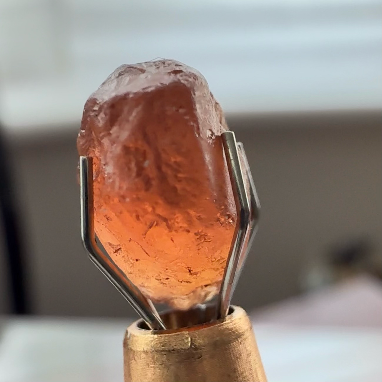 Malaya Garnet, 5.73ct, Tanzania, Untreated Unheated, vvs