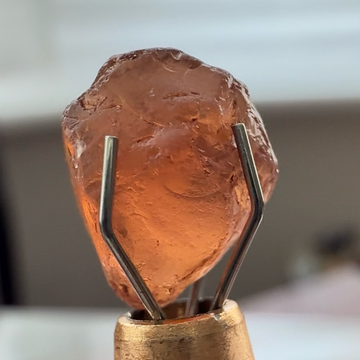 Malaya Garnet, 5.73ct, Tanzania, Untreated Unheated, vvs