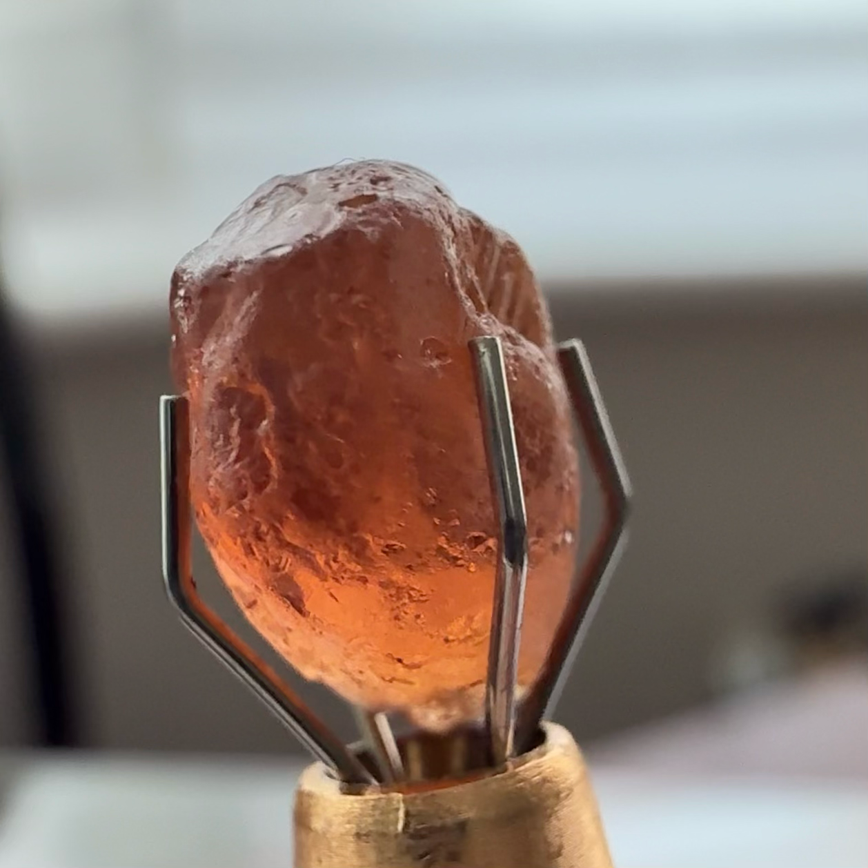 Malaya Garnet, 5.73ct, Tanzania, Untreated Unheated, vvs