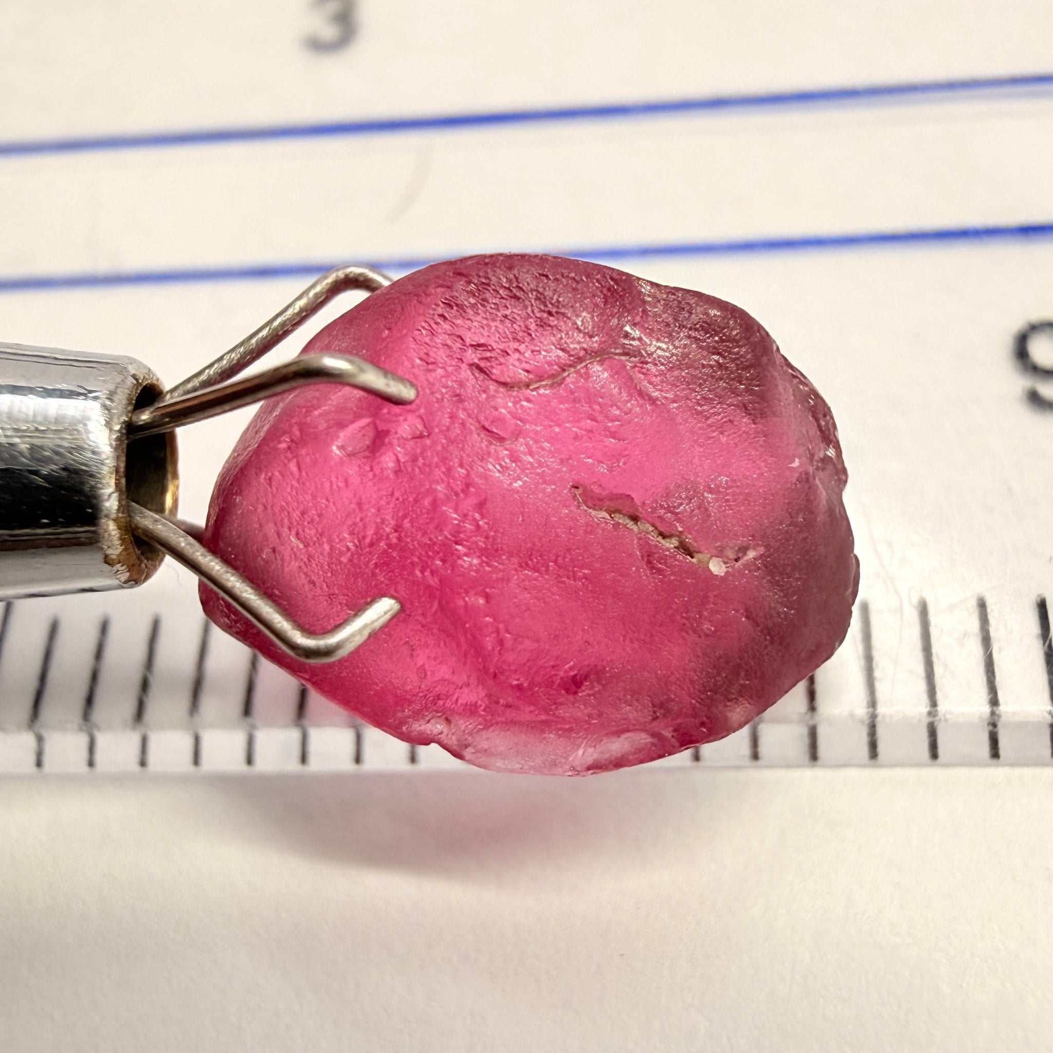 Tanga Garnet, 3.76ct, Tanzania, Untreated Unheated, vvs-if, weird shape