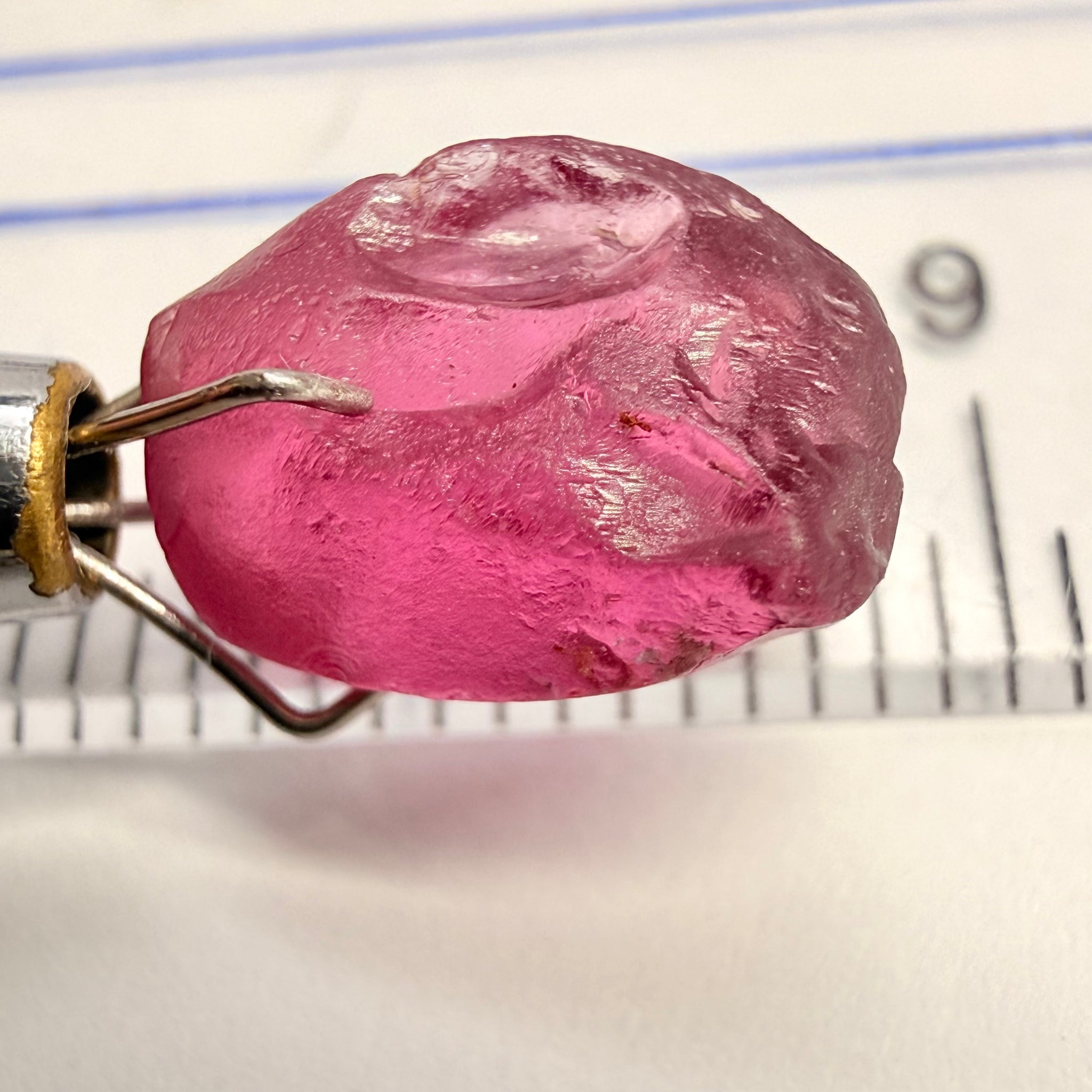 Tanga Garnet, 3.76ct, Tanzania, Untreated Unheated, vvs-if, weird shape