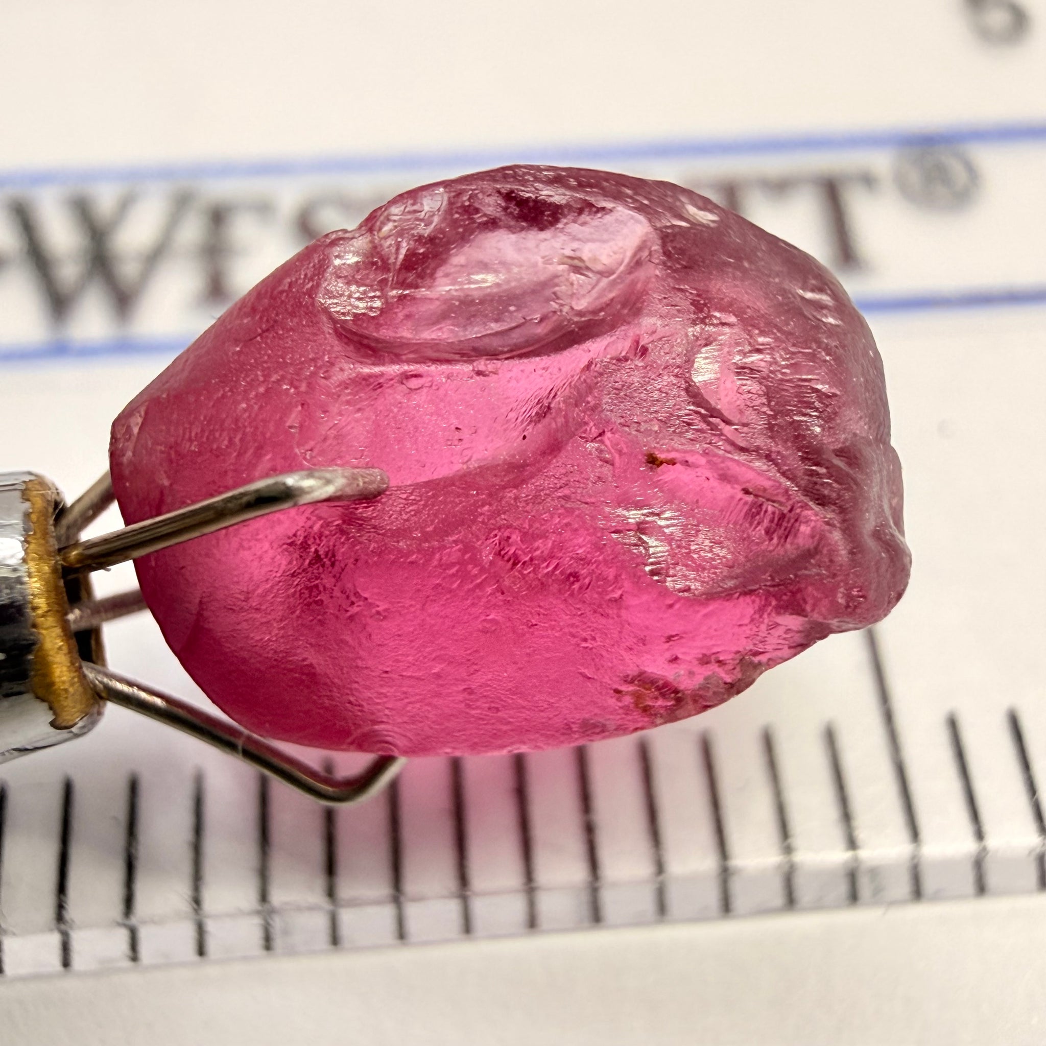 Tanga Garnet, 3.76ct, Tanzania, Untreated Unheated, vvs-if, weird shape