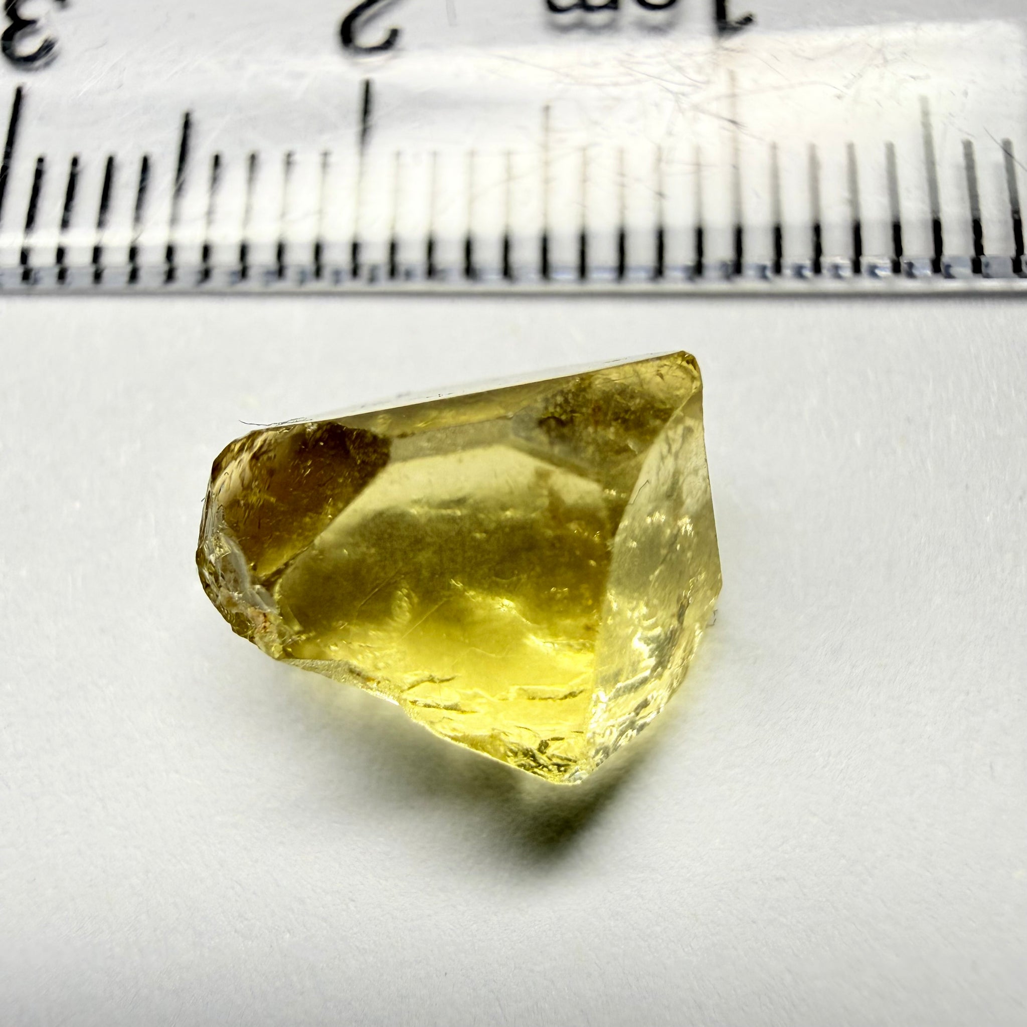 Yellow Tourmaline, 5.34ct, Tanzania, Untreated Unheated, vvs-if