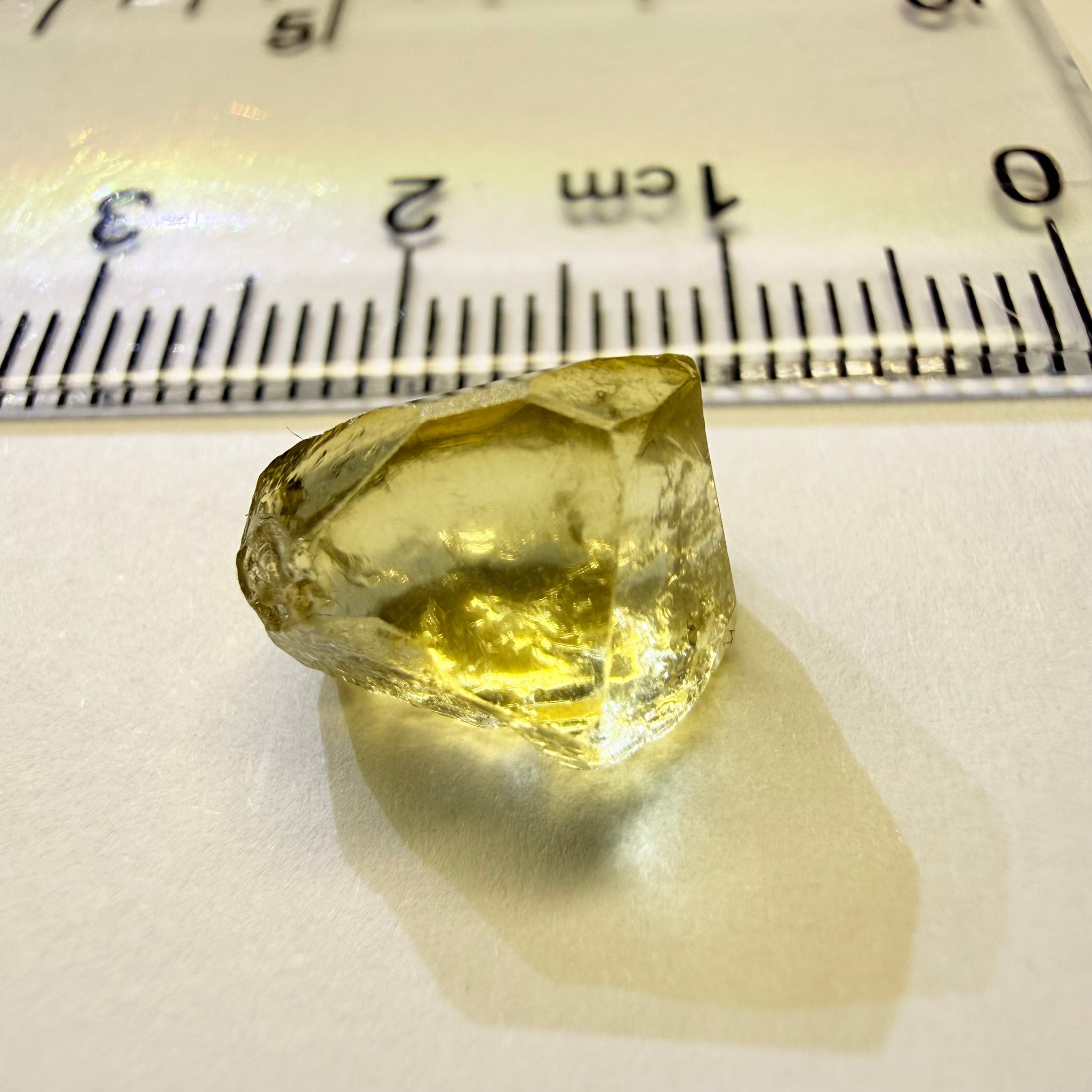 Yellow Tourmaline, 5.34ct, Tanzania, Untreated Unheated, vvs-if