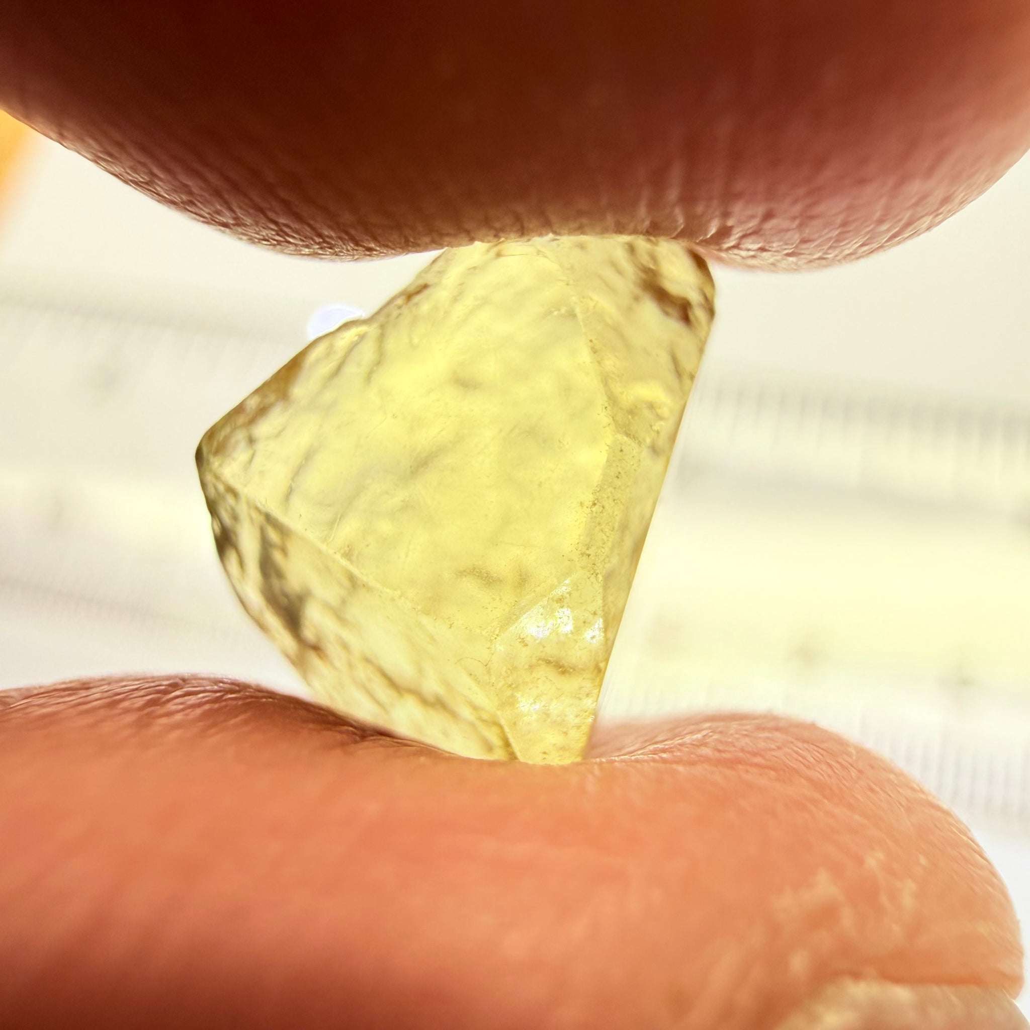 Yellow Tourmaline, 5.34ct, Tanzania, Untreated Unheated, vvs-if