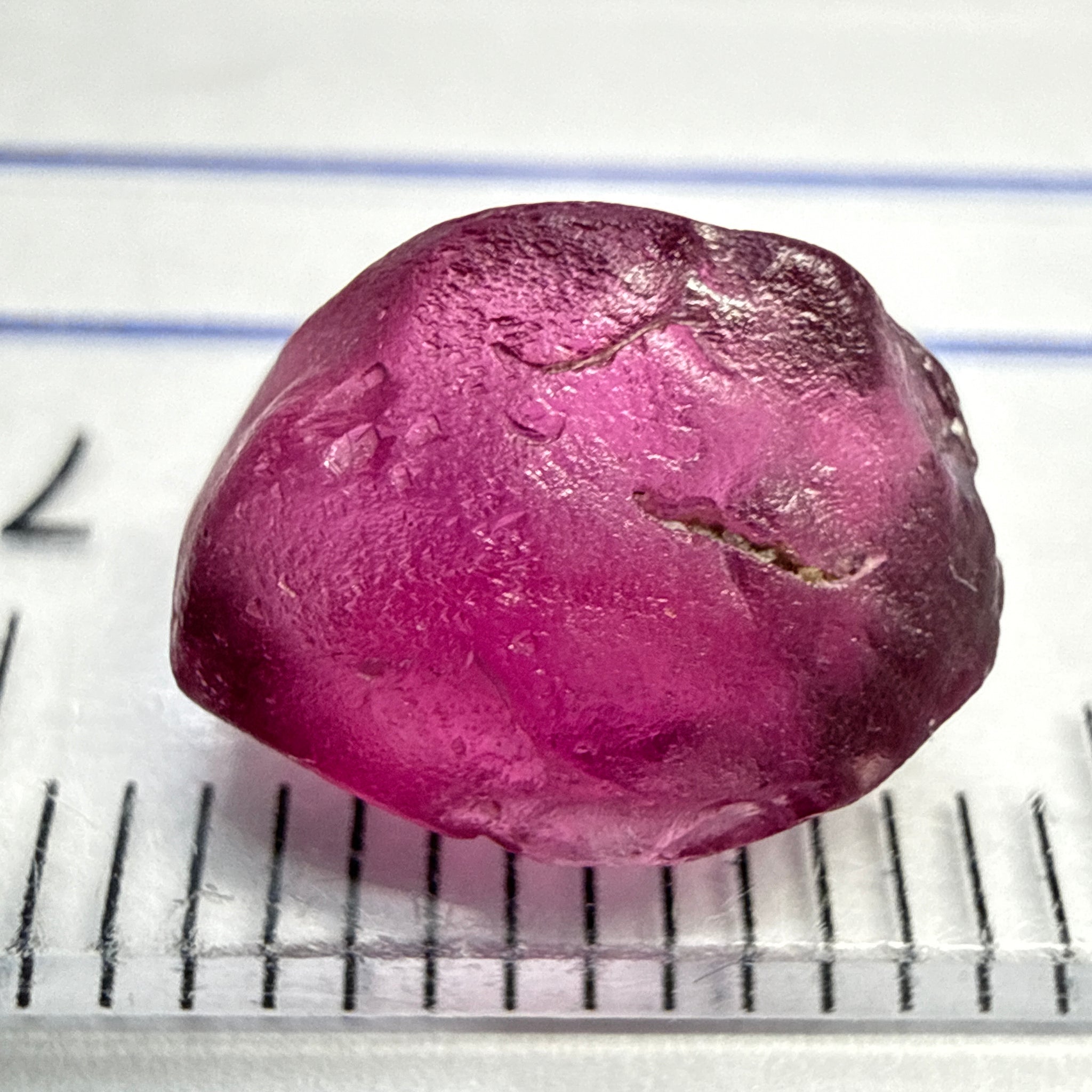 Tanga Garnet, 3.76ct, Tanzania, Untreated Unheated, vvs-if, weird shape