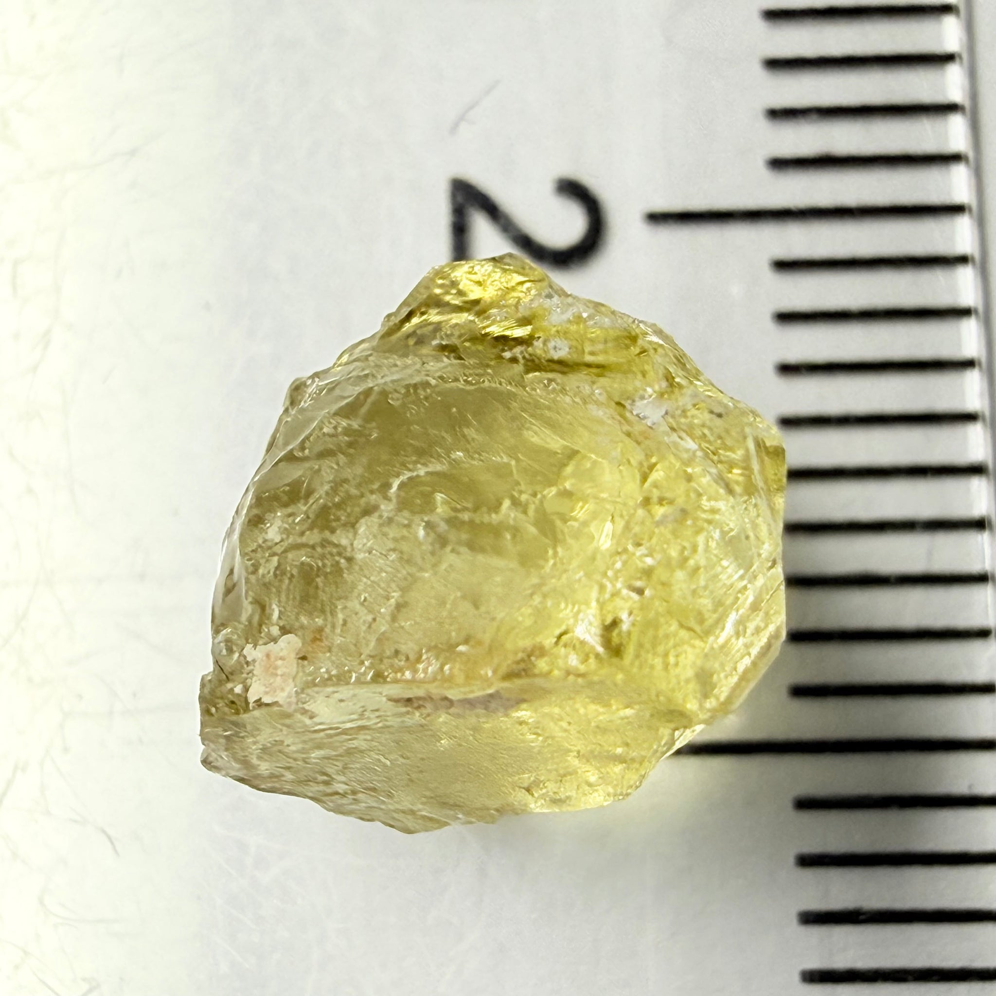 Yellow Tourmaline, 4.90ct, Tanzania, Untreated Unheated, vvs-if