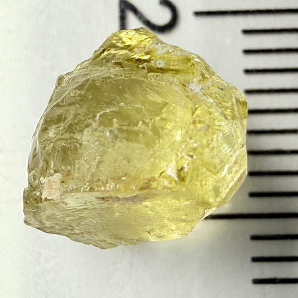 Yellow Tourmaline, 4.90ct, Tanzania, Untreated Unheated, vvs-if