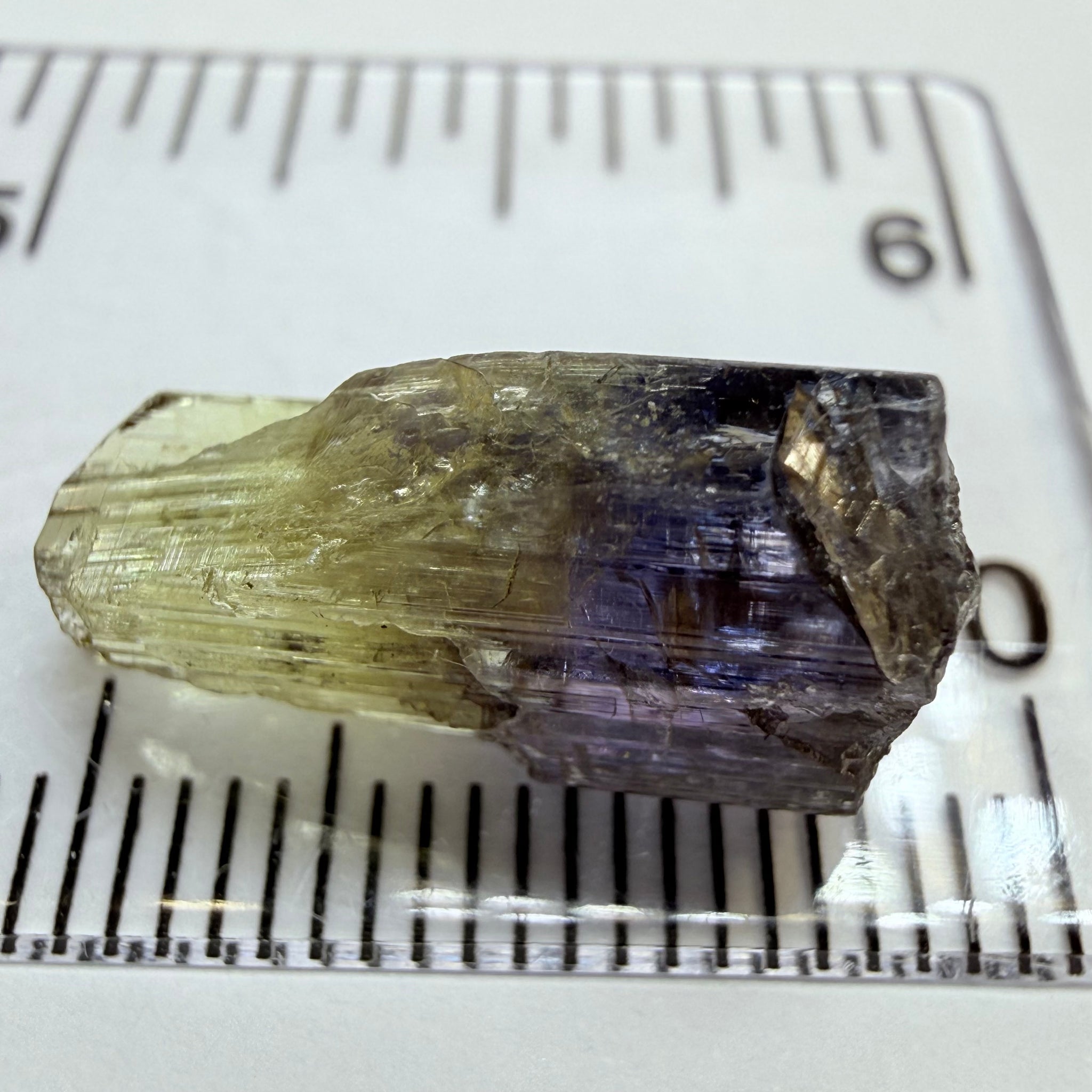 Tanzanite Crystal, 10.34ct, Merelani, Tanzania, Untreated Unheated