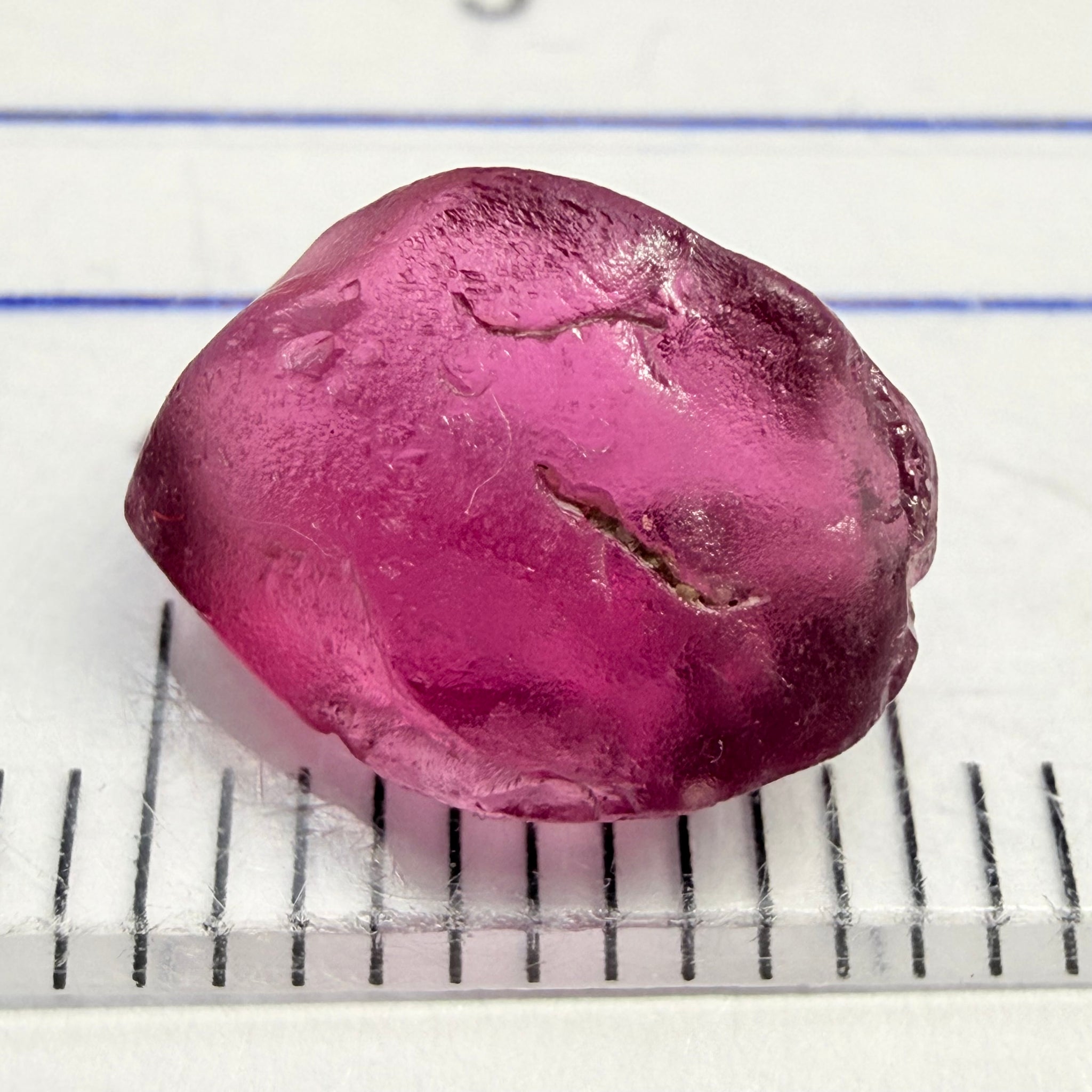 Tanga Garnet, 3.76ct, Tanzania, Untreated Unheated, vvs-if, weird shape