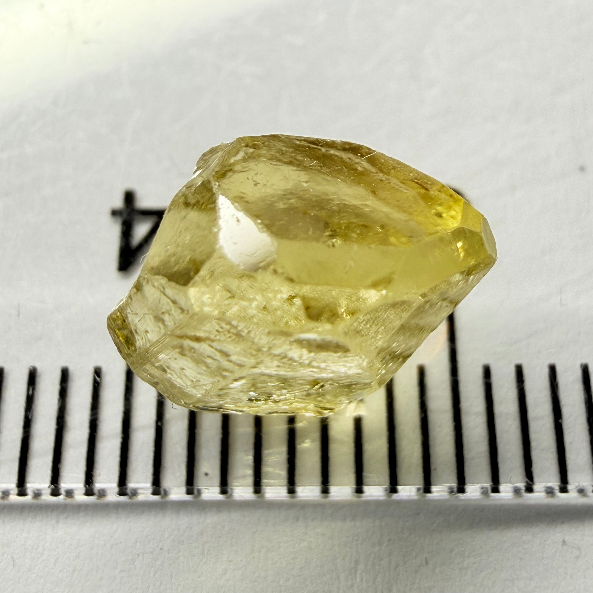 Yellow Tourmaline, 3.88ct, Tanzania, Untreated Unheated, vvs-if