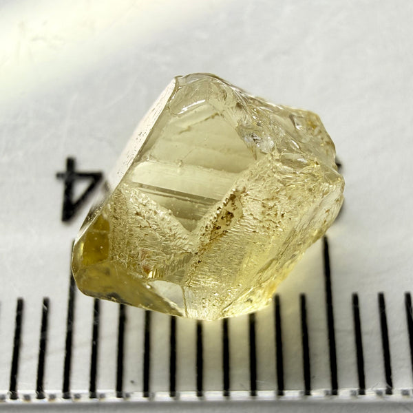 Yellow Tourmaline, 3.88ct, Tanzania, Untreated Unheated, vvs-if