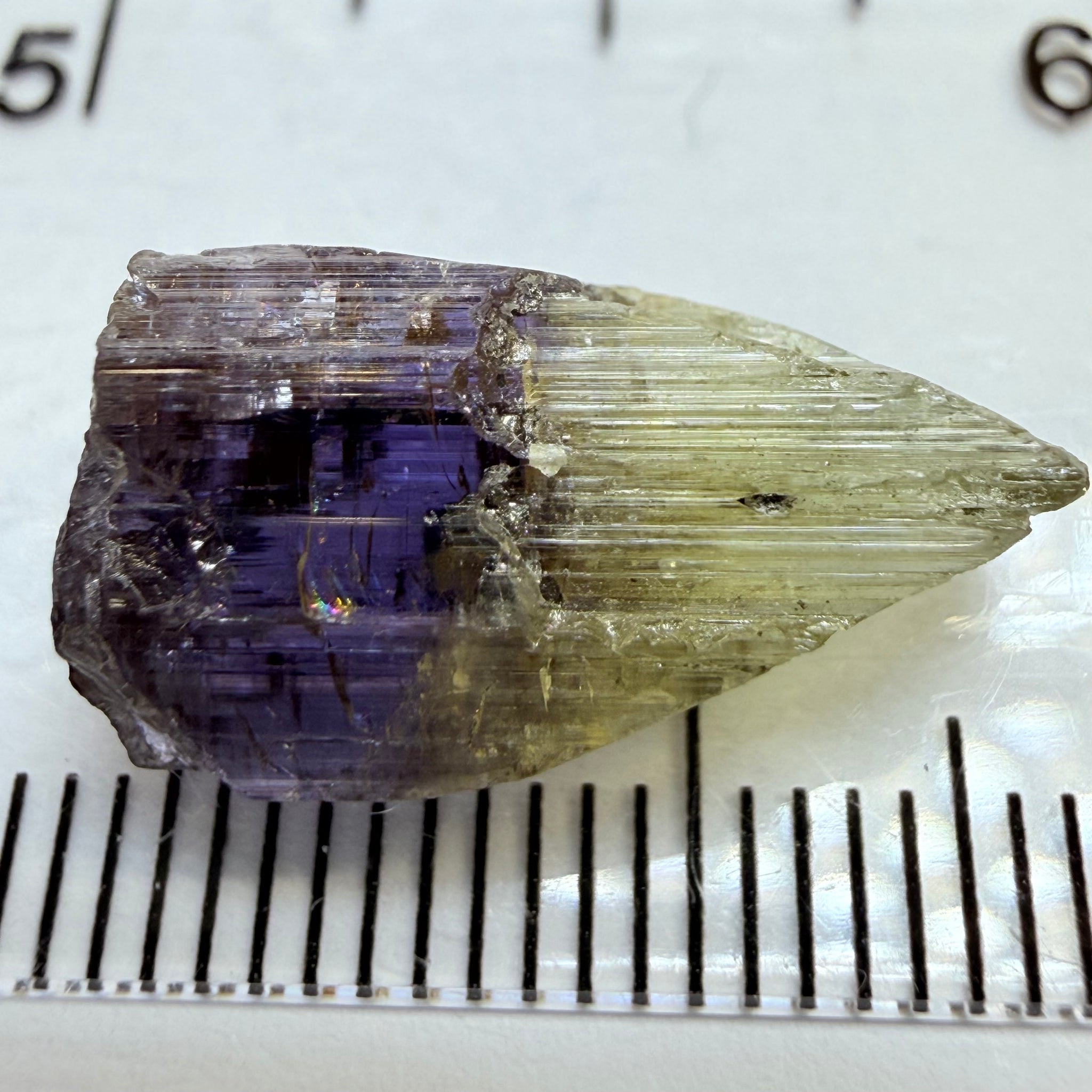 Tanzanite Crystal, 10.34ct, Merelani, Tanzania, Untreated Unheated