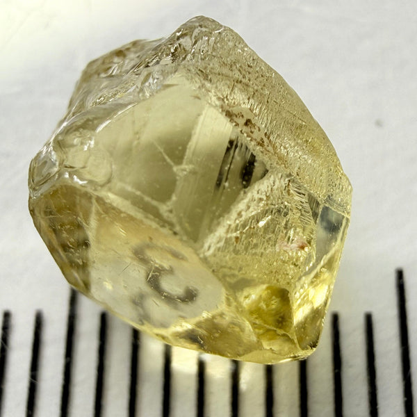 Yellow Tourmaline, 3.88ct, Tanzania, Untreated Unheated, vvs-if