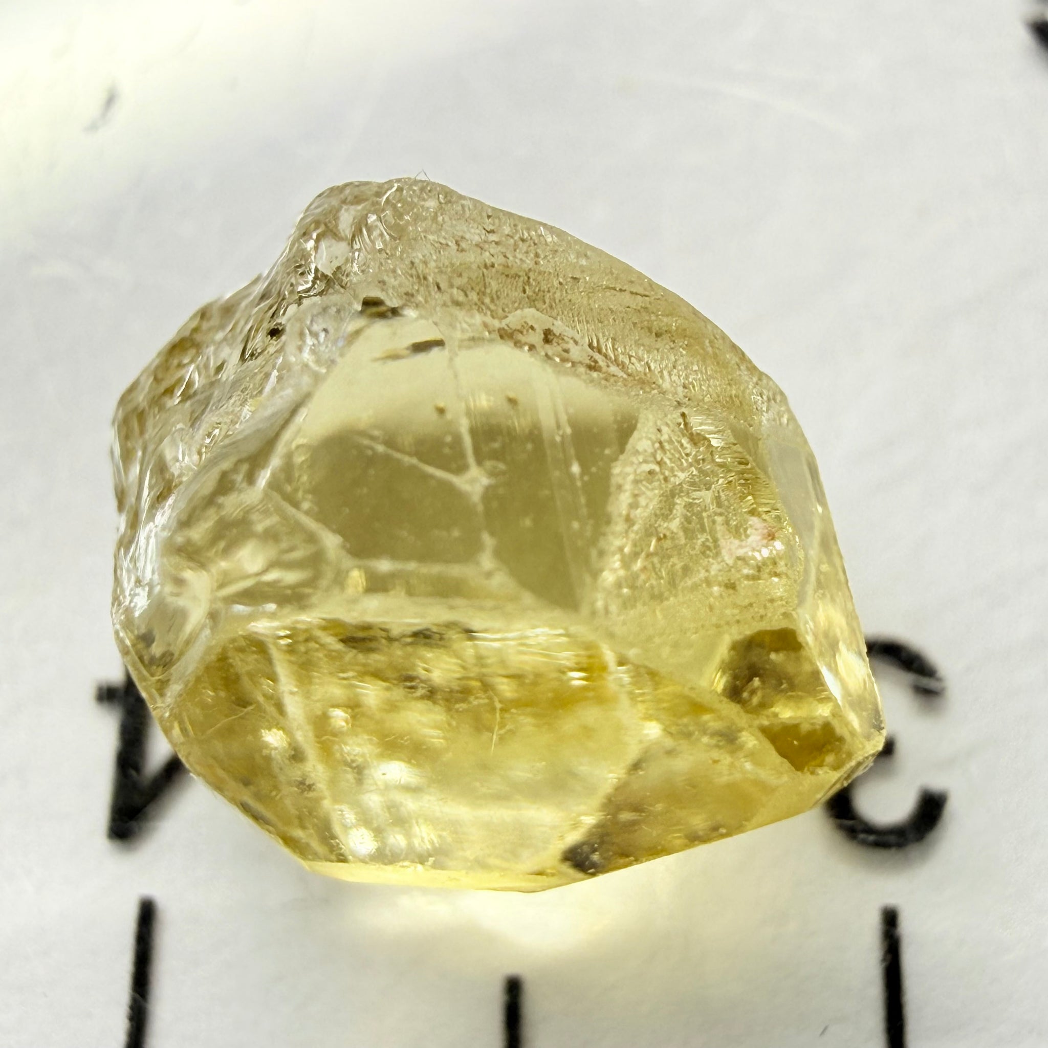 Yellow Tourmaline, 3.88ct, Tanzania, Untreated Unheated, vvs-if
