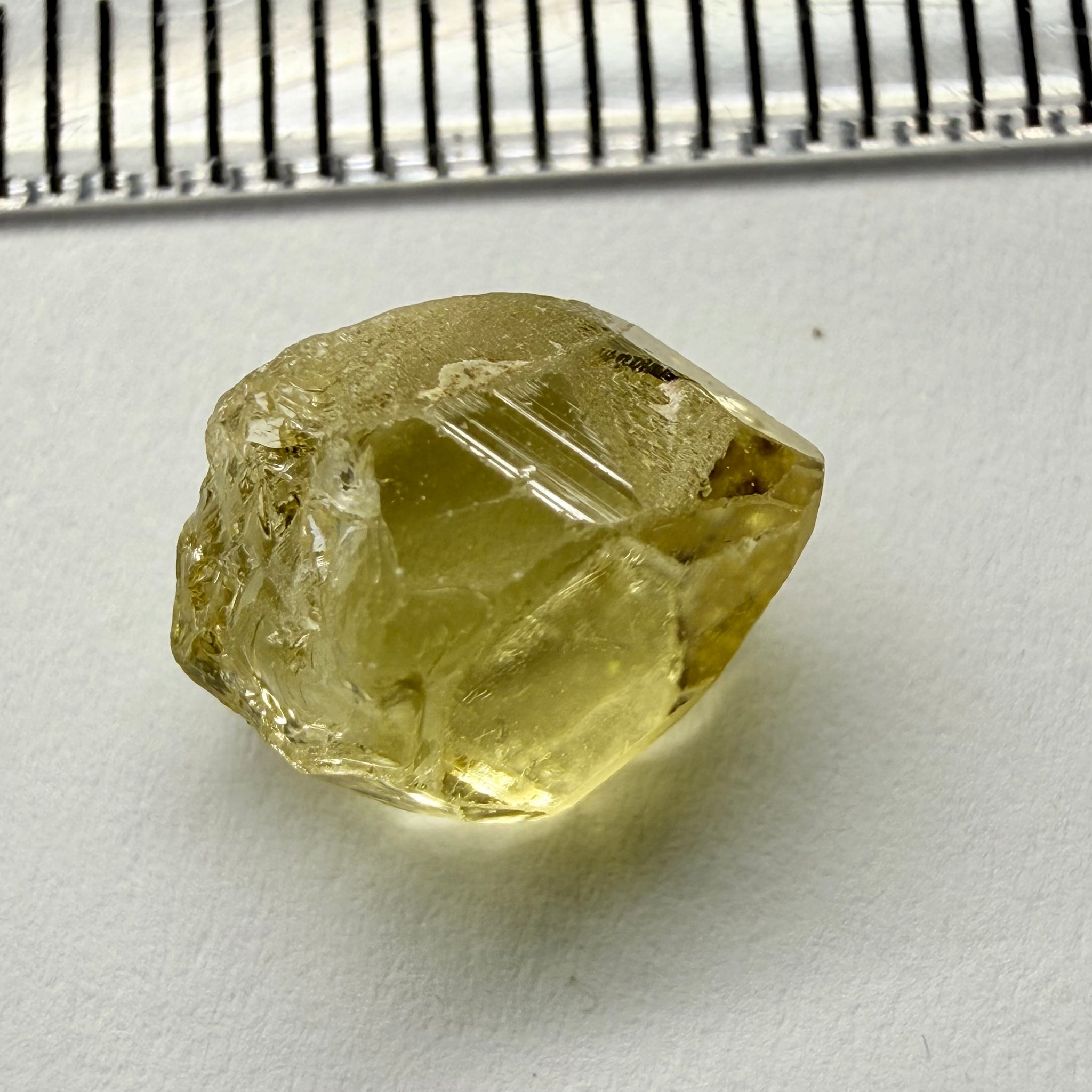 Yellow Tourmaline, 3.88ct, Tanzania, Untreated Unheated, vvs-if