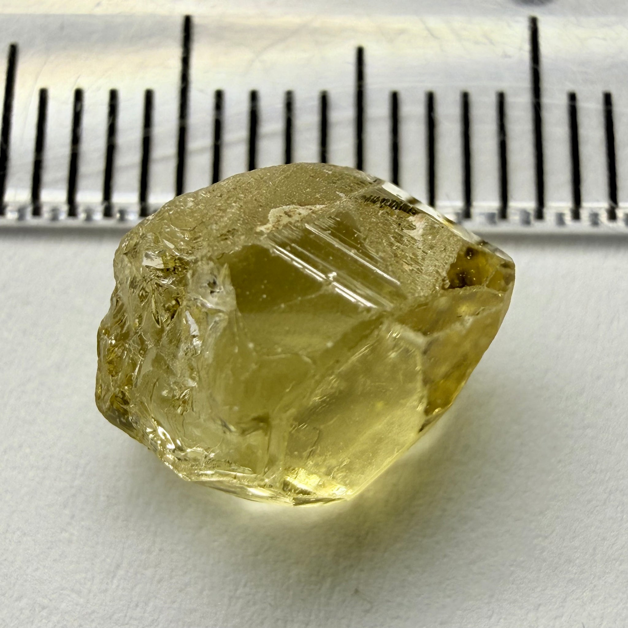 Yellow Tourmaline, 3.88ct, Tanzania, Untreated Unheated, vvs-if