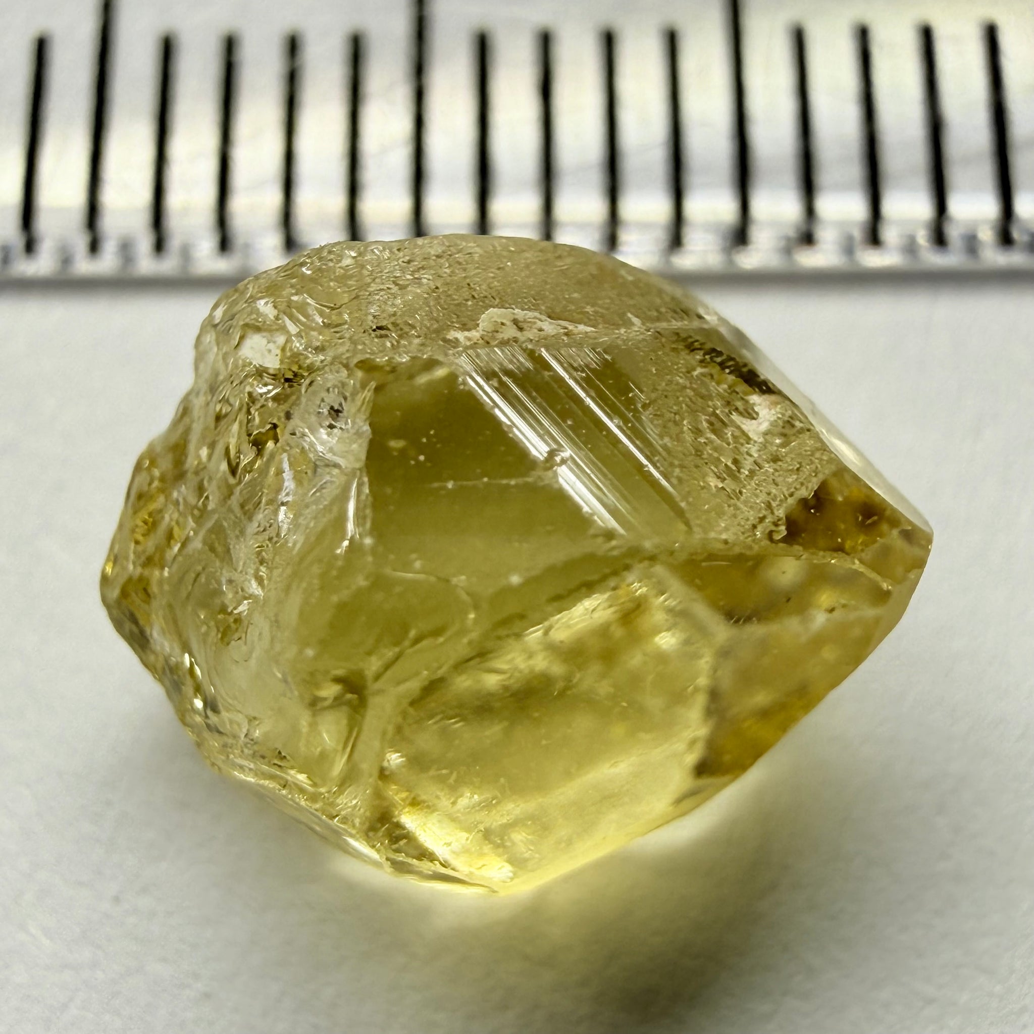 Yellow Tourmaline, 3.88ct, Tanzania, Untreated Unheated, vvs-if