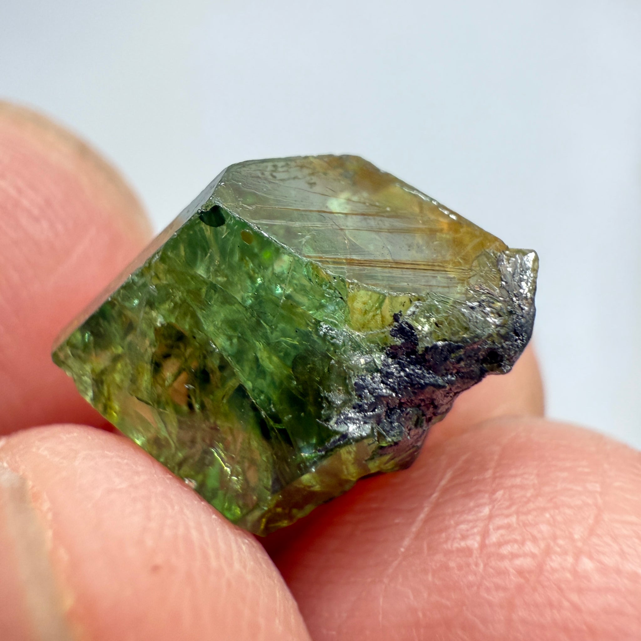 Tsavorite Crystal, 6.03ct, Merelani. Tanzania, Untreated Unheated