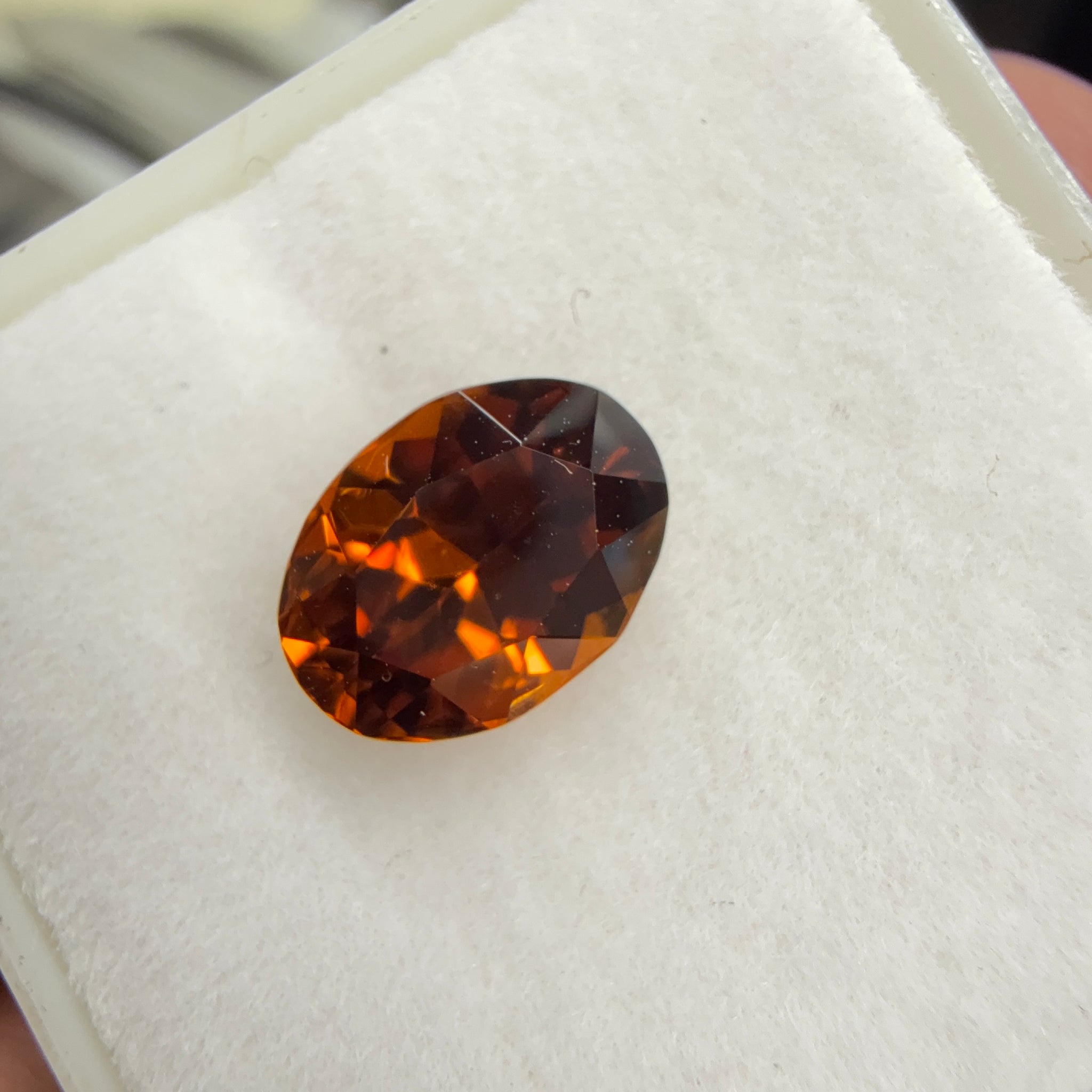 Zircon, 2.29ct, Untreated Unheated