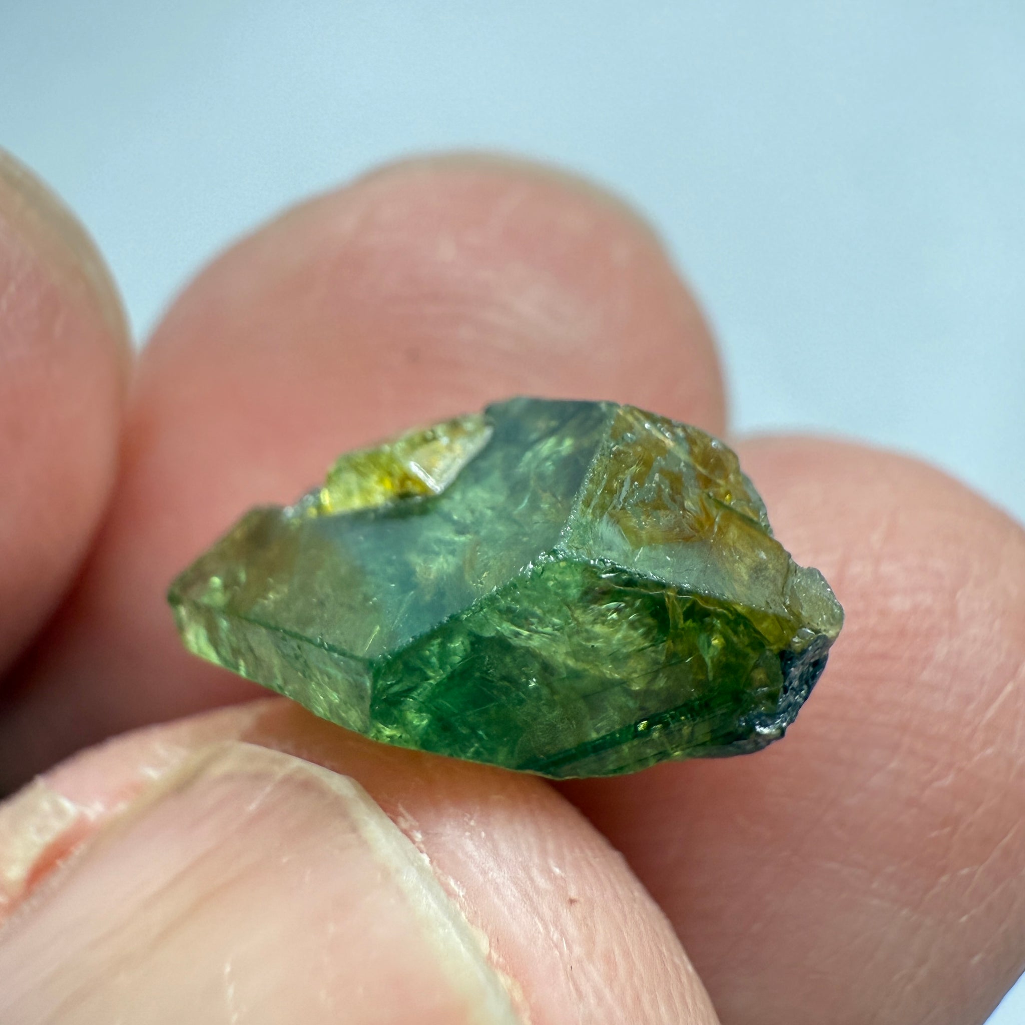 Tsavorite Crystal, 6.03ct, Merelani. Tanzania, Untreated Unheated