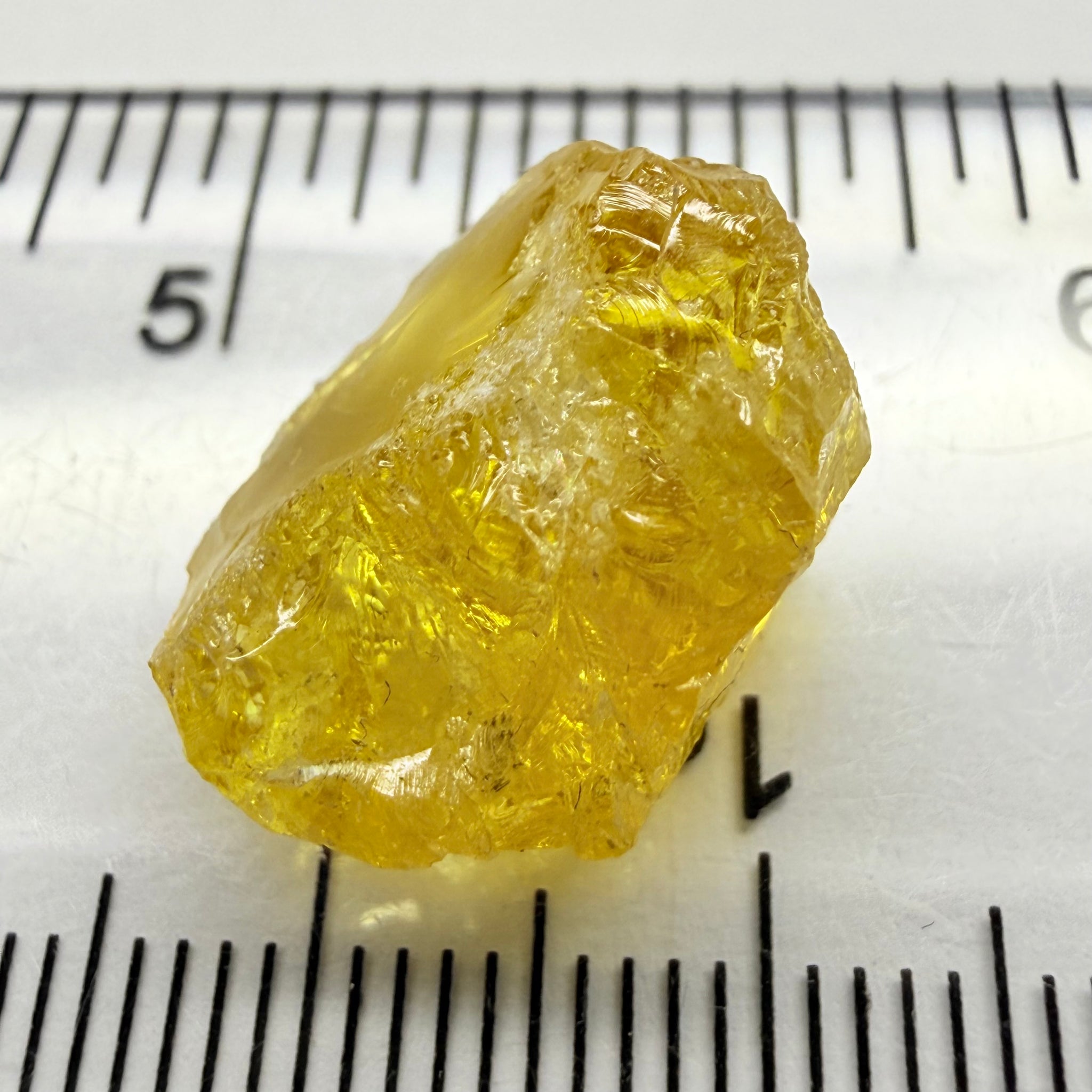 Golden Danburite, 15.08ct, Dodma, Tanzania, Untreated Unheated, slightly included, see the video where I have backlit it to show you where the inclusions are