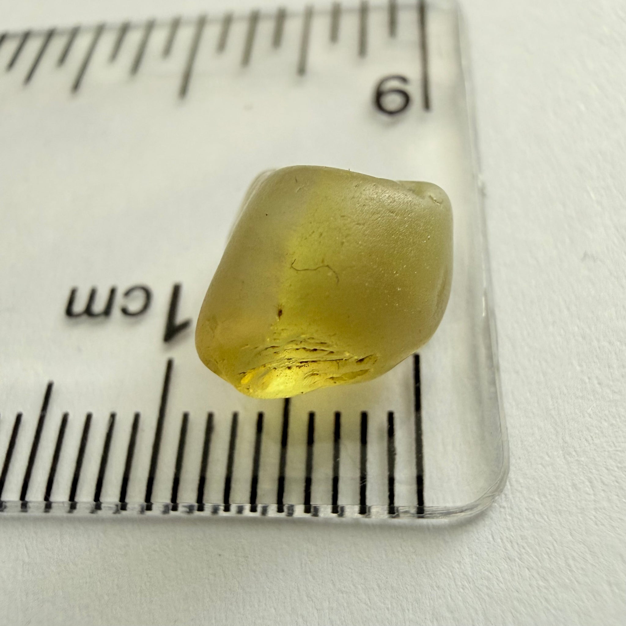 Chrysoberyl 6.23ct, Tunduru, Tanzania, Untreated Unheated, vvs-if with one side of the stone hazy