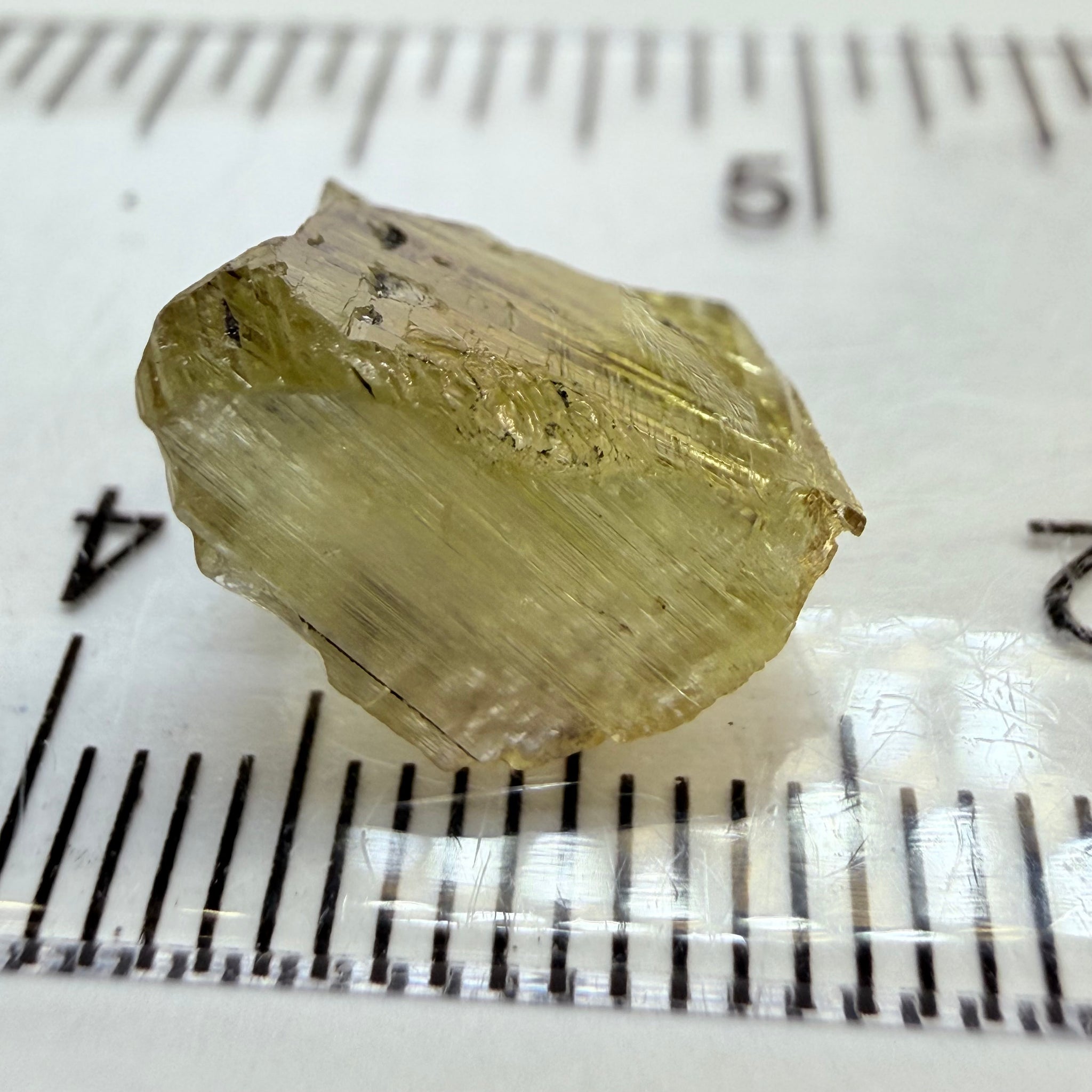 Tanzanite Crystal, 6.47ct, Merelani, Tanzania, Untreated Unheated