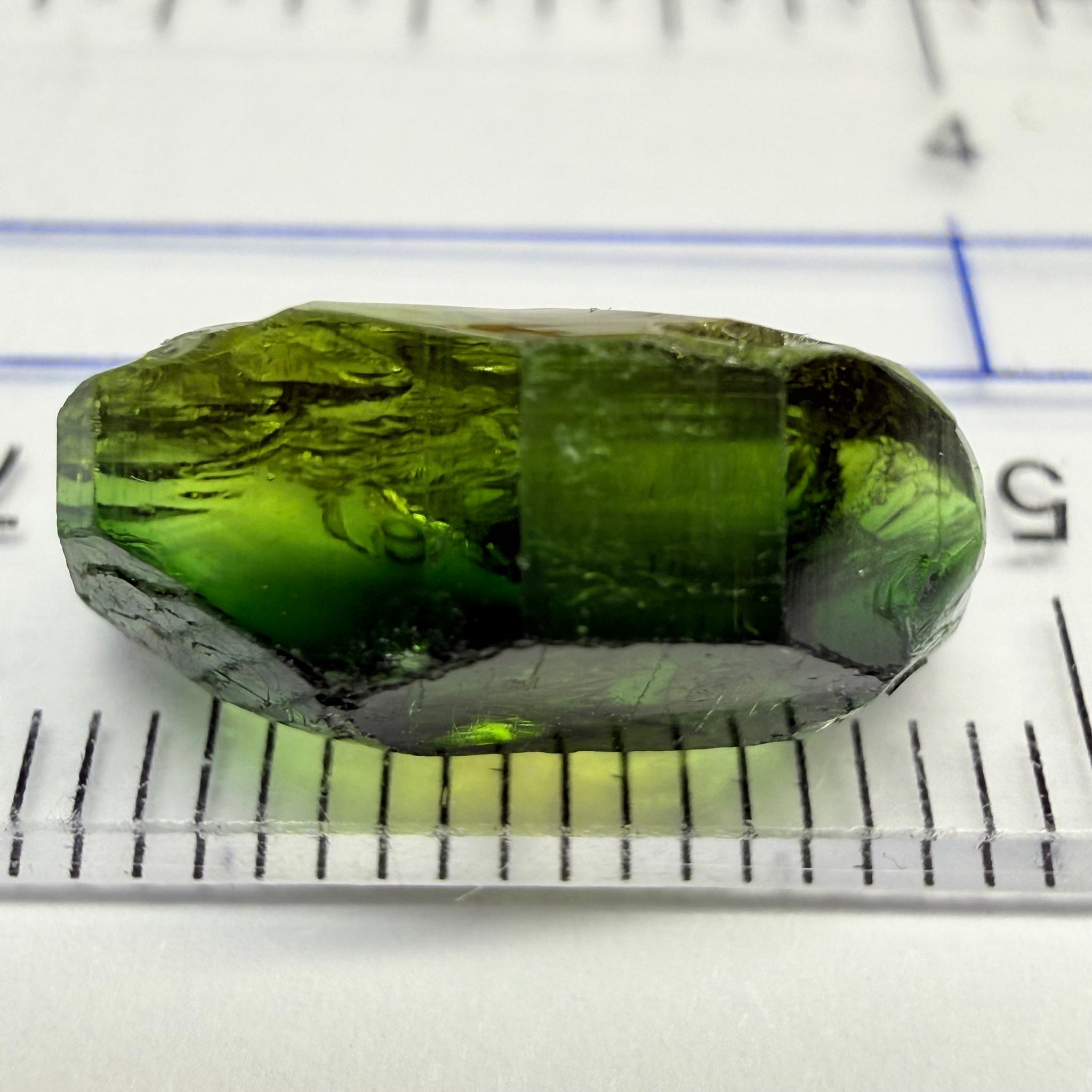 Chrome Tourmaline, 6.38ct, Laletema, Tanzania, Untreated Unheated, vvs