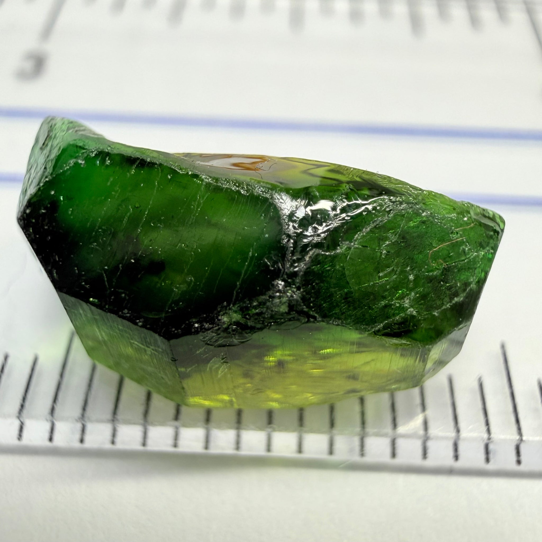 Chrome Tourmaline, 6.38ct, Laletema, Tanzania, Untreated Unheated, vvs