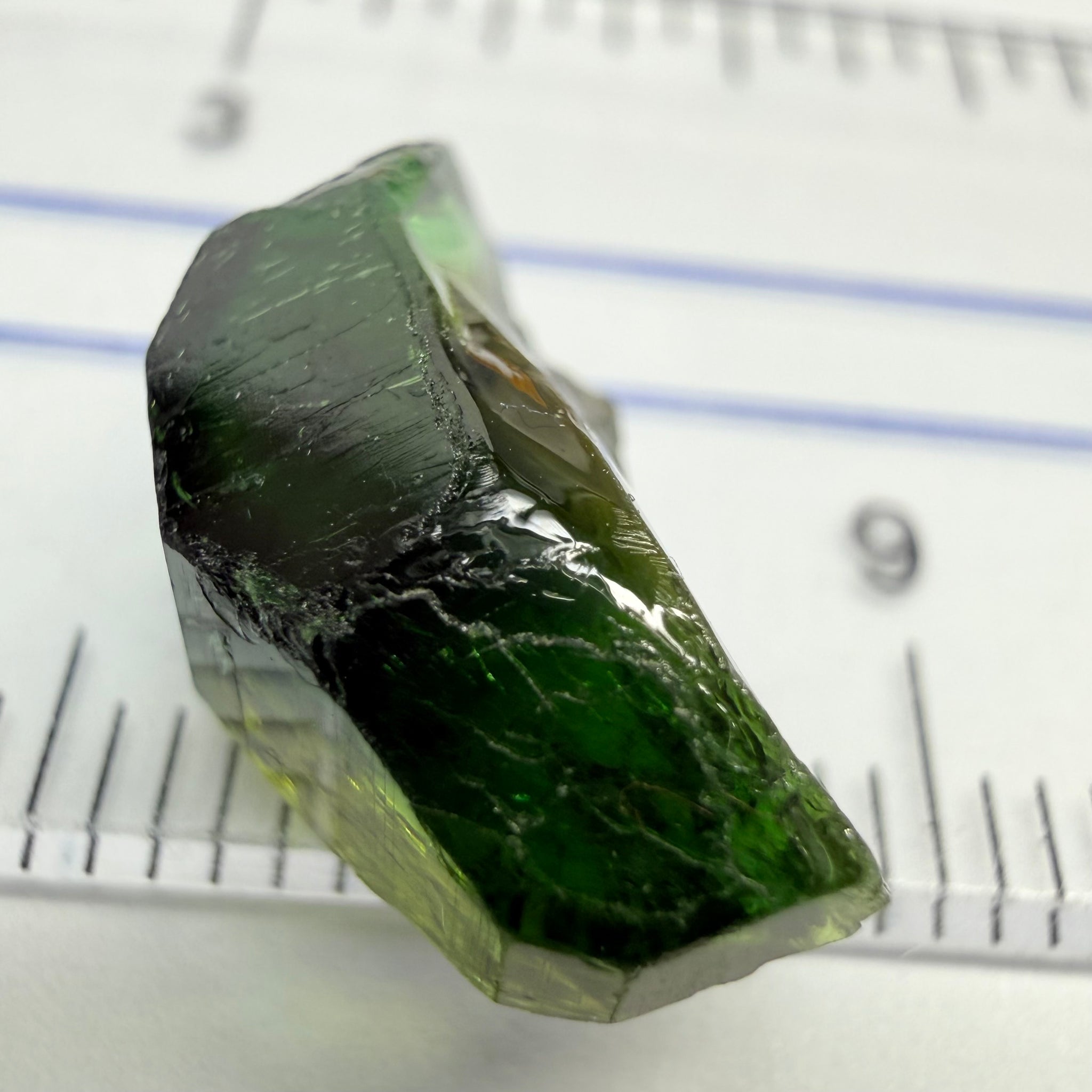 Chrome Tourmaline, 6.38ct, Laletema, Tanzania, Untreated Unheated, vvs