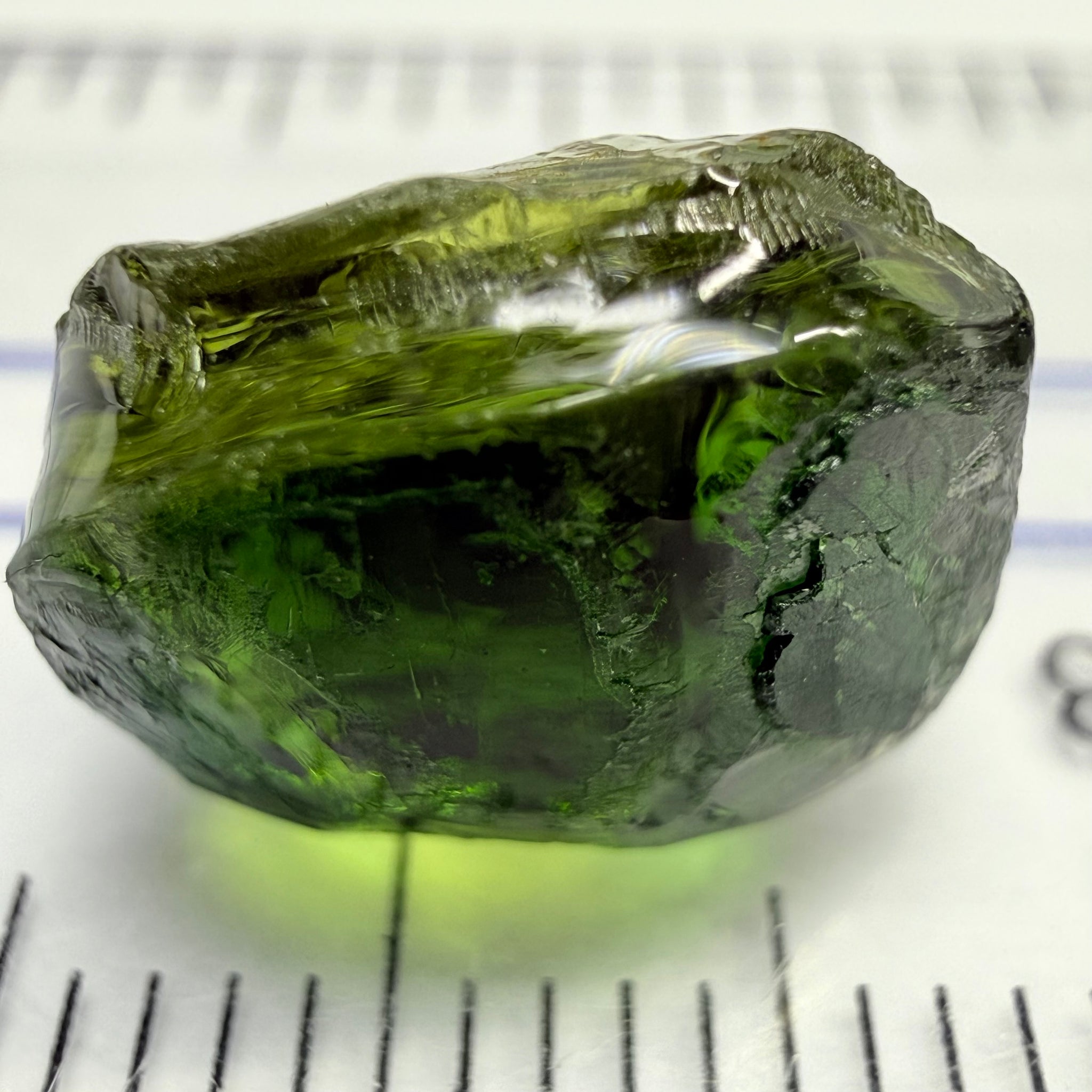 Chrome Tourmaline, 6.28ct, Laletema, Tanzania, Untreated Unheated, vvs-if