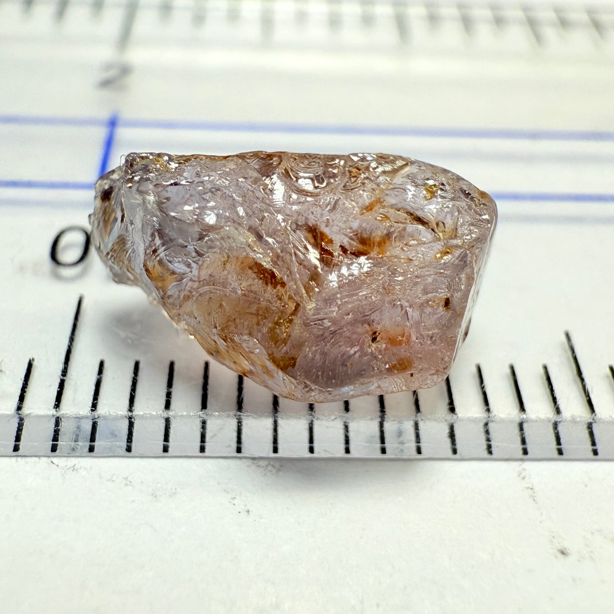 Umba Sapphire, 3.41ct, Umba Valley, Tanzania, Untreated Unheated, Si with lots of sugary type inclusions(white spots)