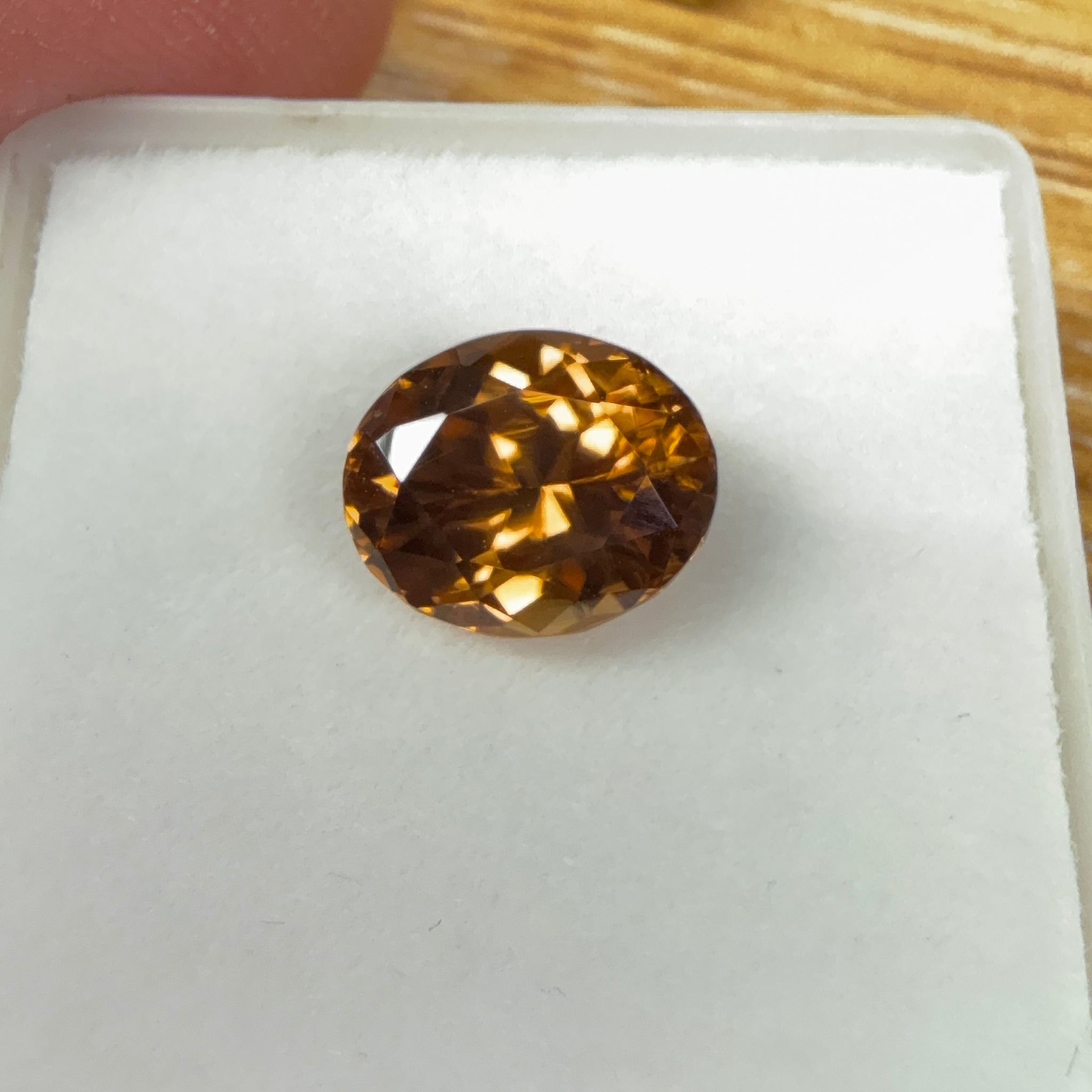 Zircon, 3.34ct, Untreated Unheated