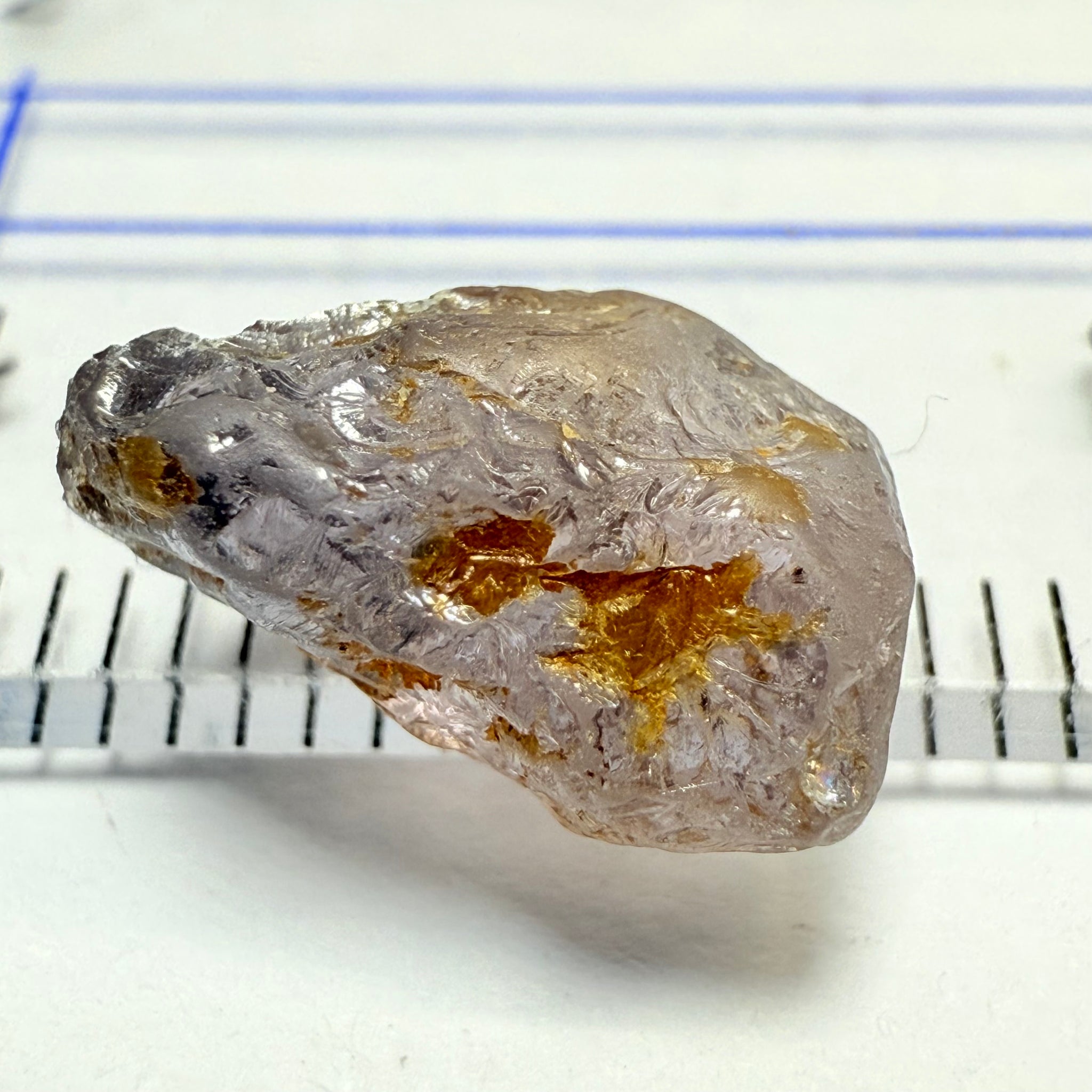 Umba Sapphire, 3.41ct, Umba Valley, Tanzania, Untreated Unheated, Si with lots of sugary type inclusions(white spots)