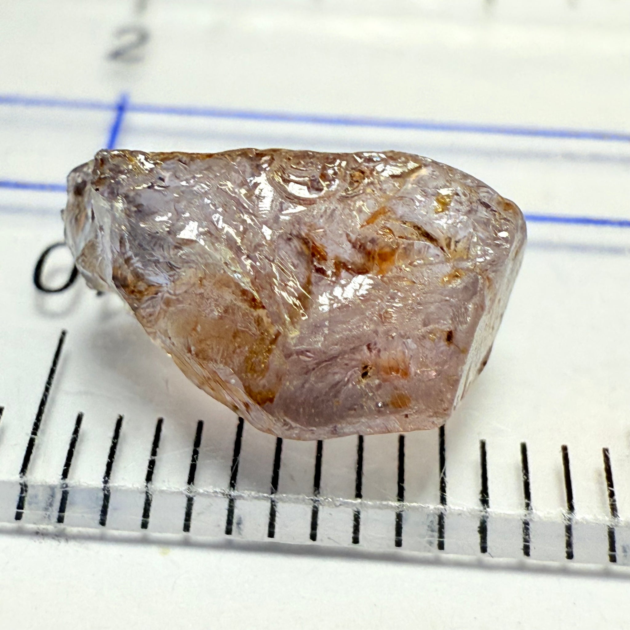 Umba Sapphire, 3.41ct, Umba Valley, Tanzania, Untreated Unheated, Si with lots of sugary type inclusions(white spots)
