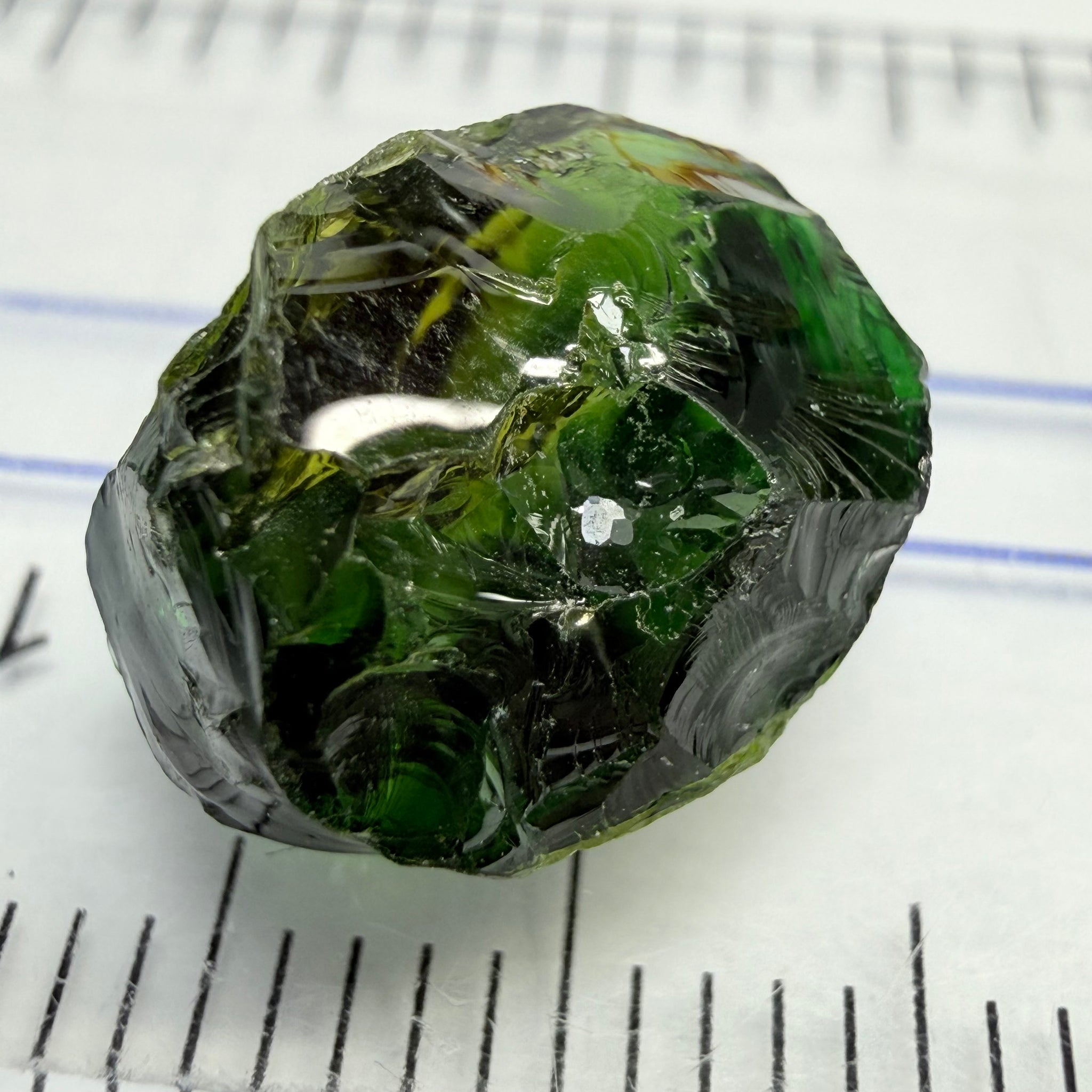 Chrome Tourmaline, 6.28ct, Laletema, Tanzania, Untreated Unheated, vvs-if