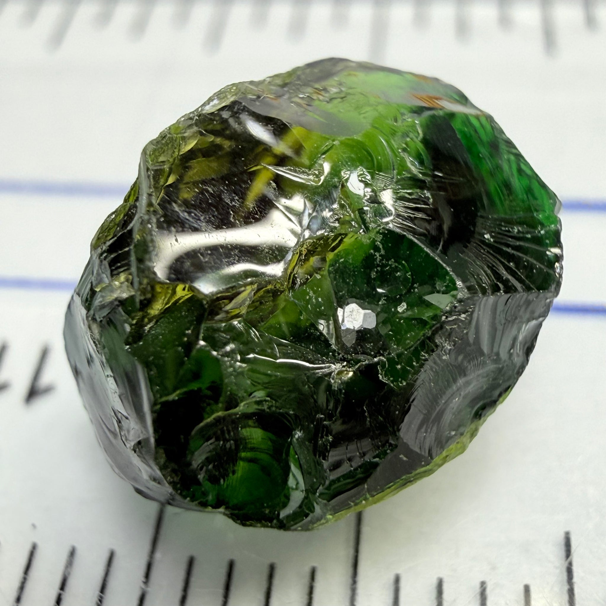 Chrome Tourmaline, 6.28ct, Laletema, Tanzania, Untreated Unheated, vvs-if