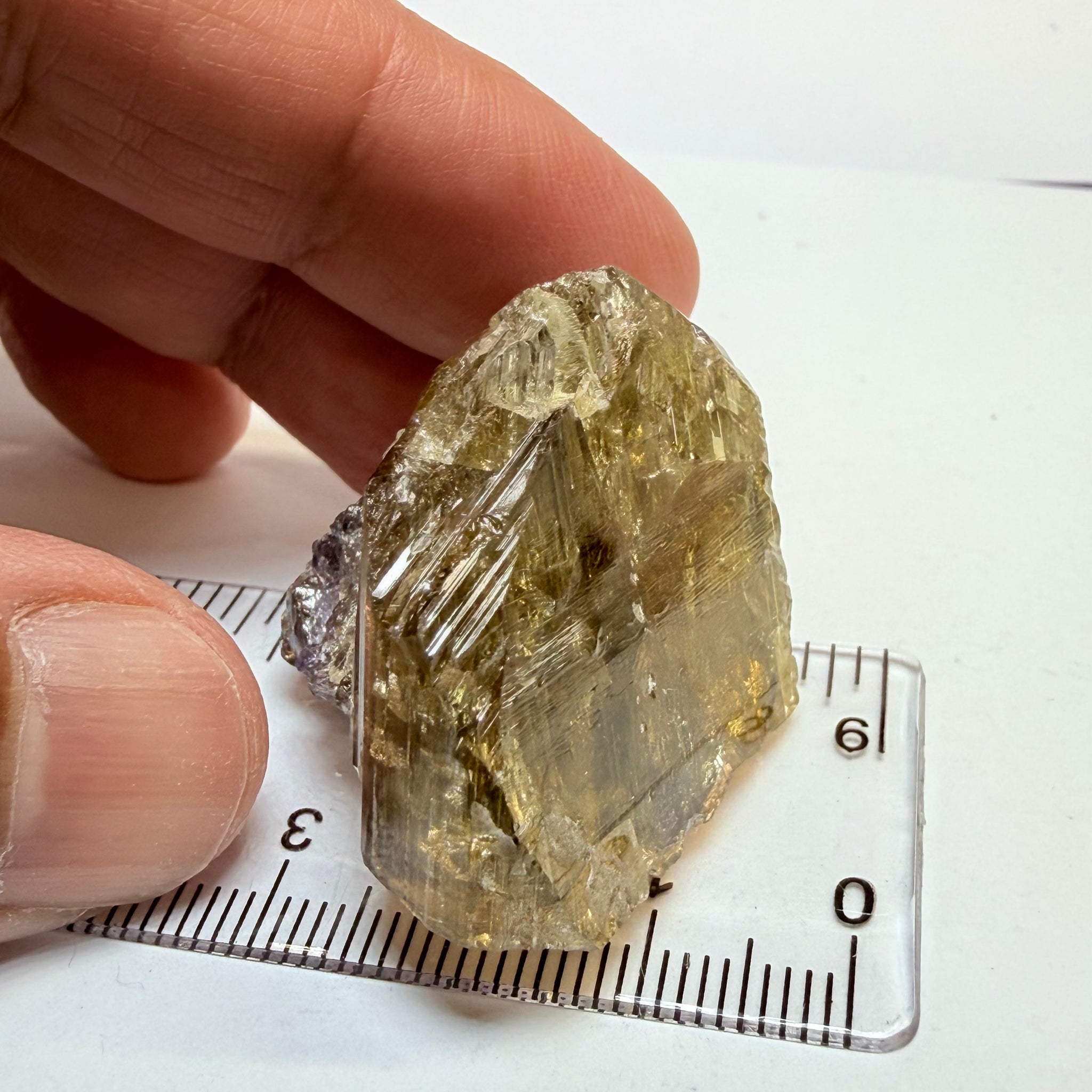 Tanzanite Crystal, 156.08ct, Merelani, Tanzania, Untreated Unheated