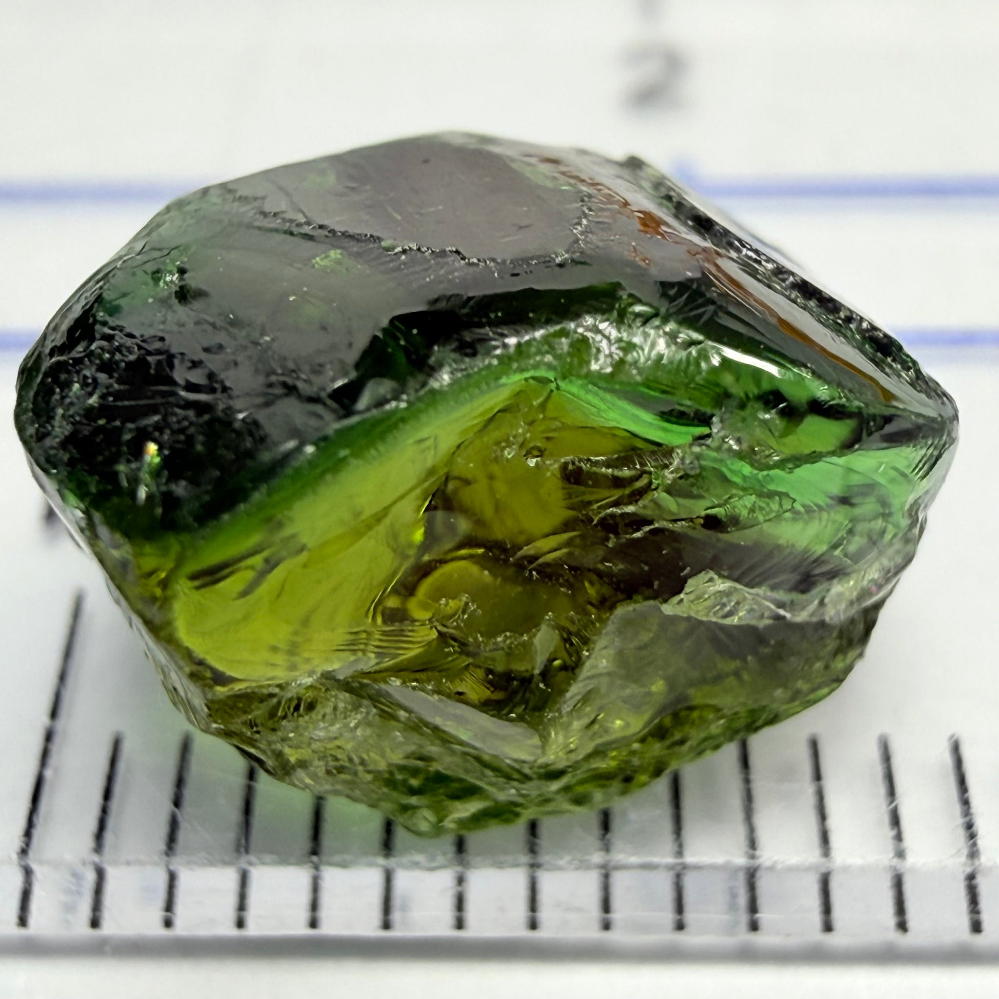 Chrome Tourmaline, 6.28ct, Laletema, Tanzania, Untreated Unheated, vvs-if