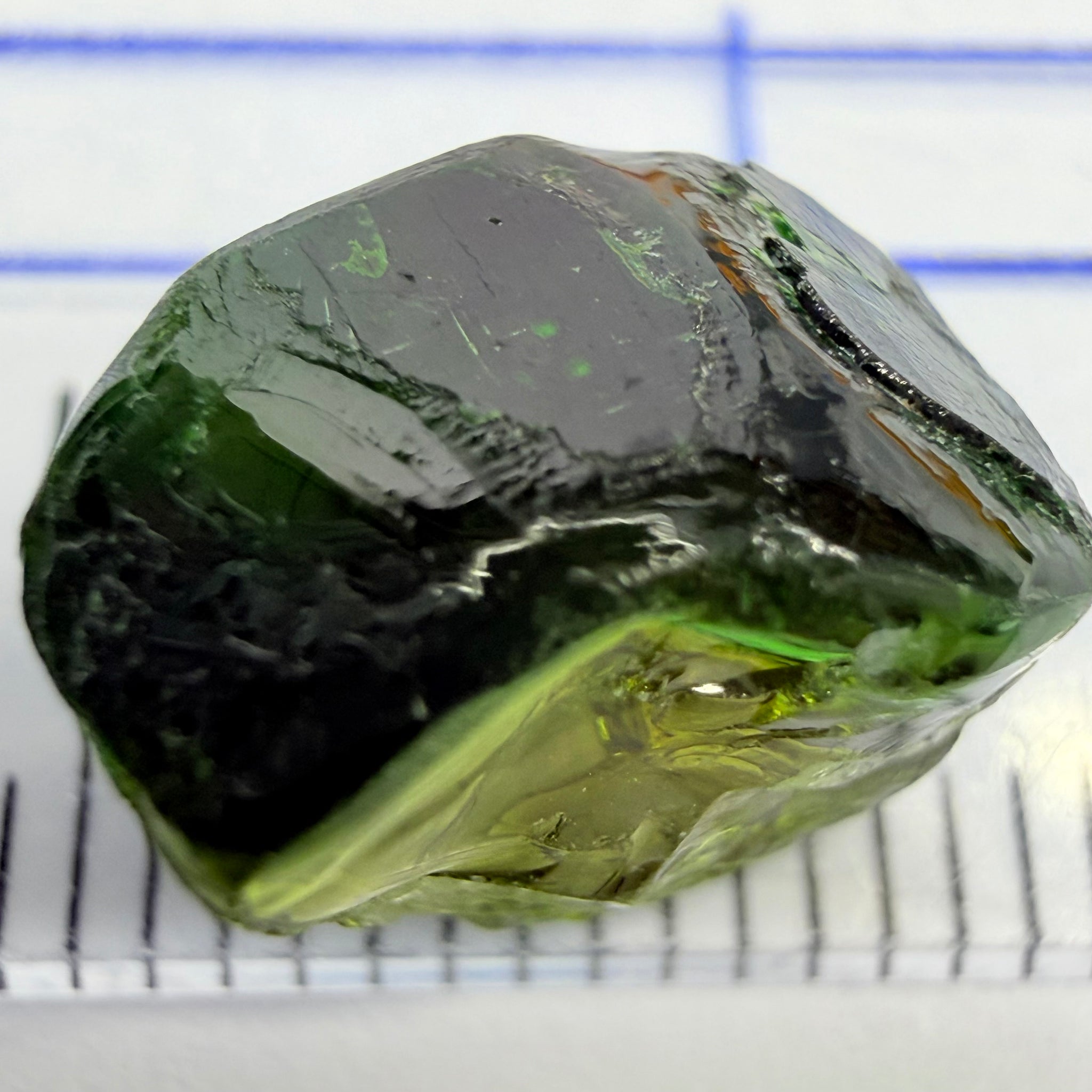 Chrome Tourmaline, 6.28ct, Laletema, Tanzania, Untreated Unheated, vvs-if