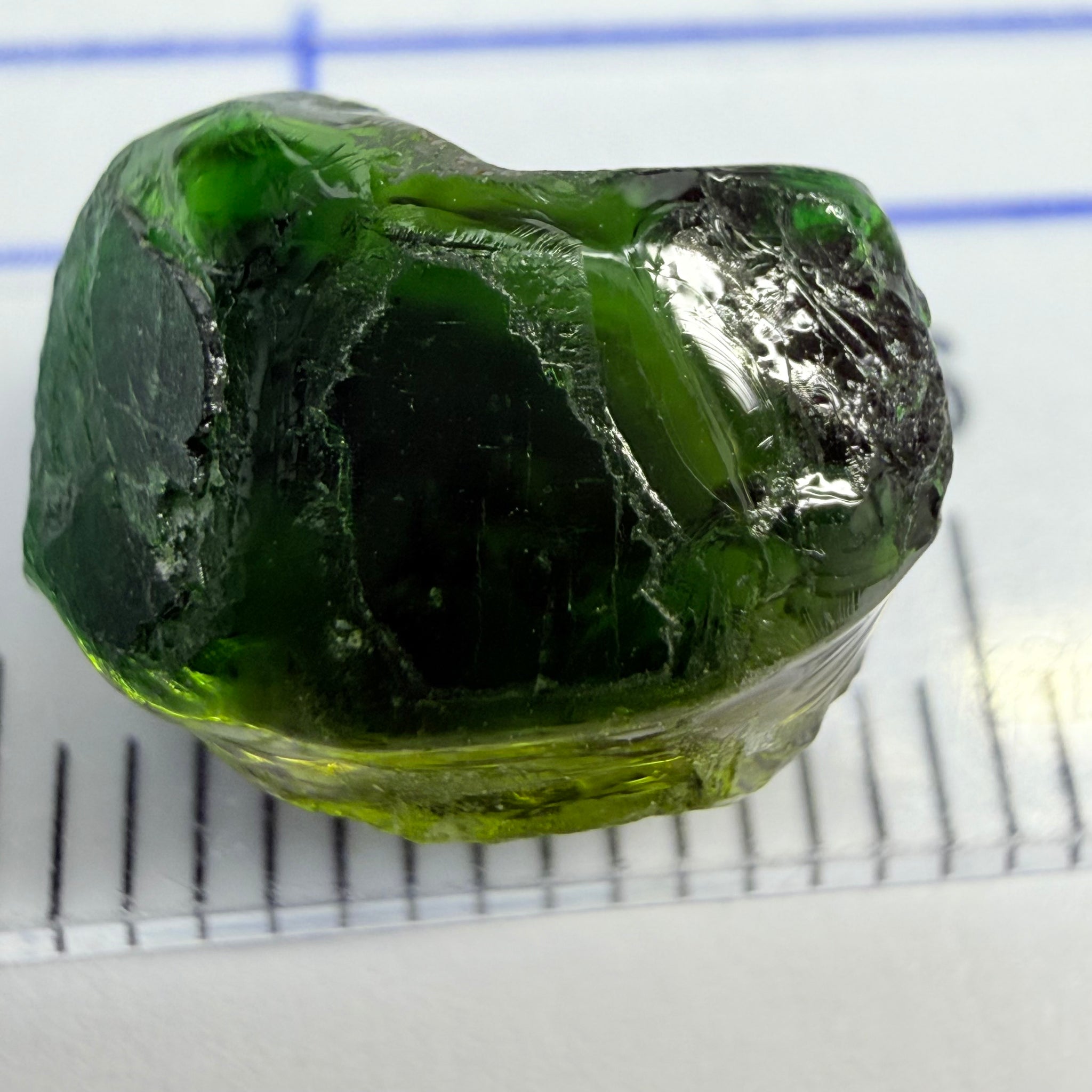 Chrome Tourmaline, 6.28ct, Laletema, Tanzania, Untreated Unheated, vvs-if