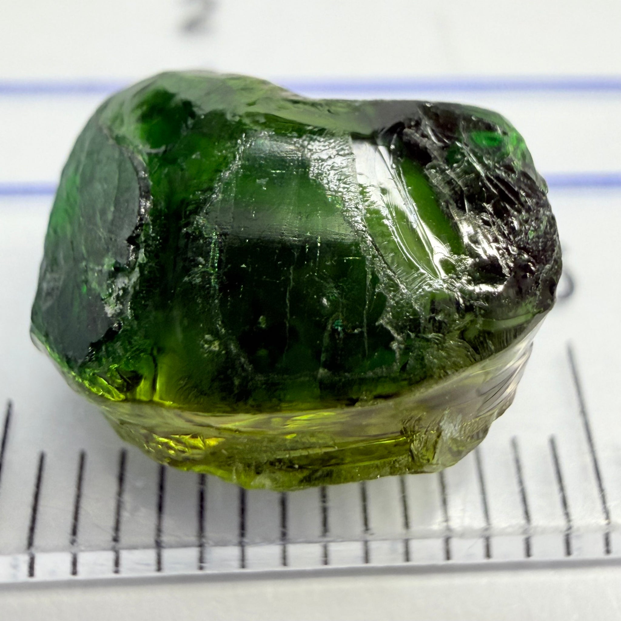 Chrome Tourmaline, 6.28ct, Laletema, Tanzania, Untreated Unheated, vvs-if