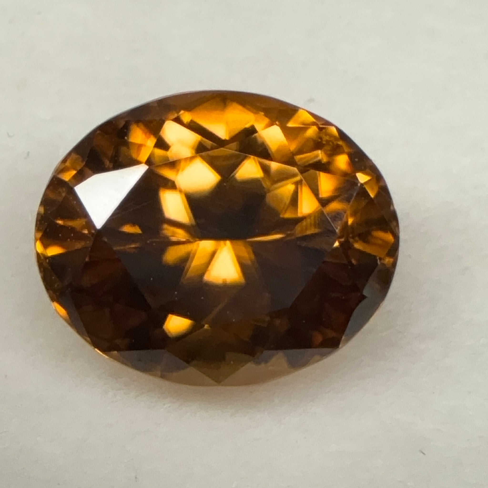 Zircon, 3.34ct, Untreated Unheated