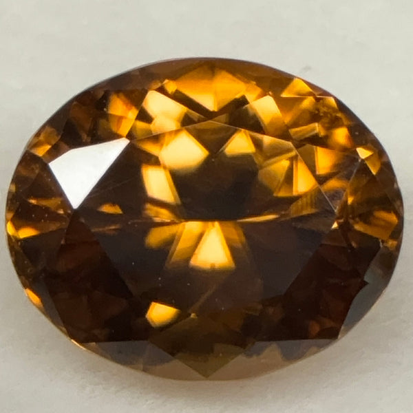 Zircon, 3.34ct, Untreated Unheated